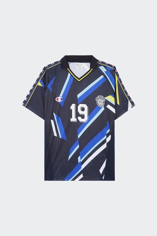 CHAMPION Jersey Bleu