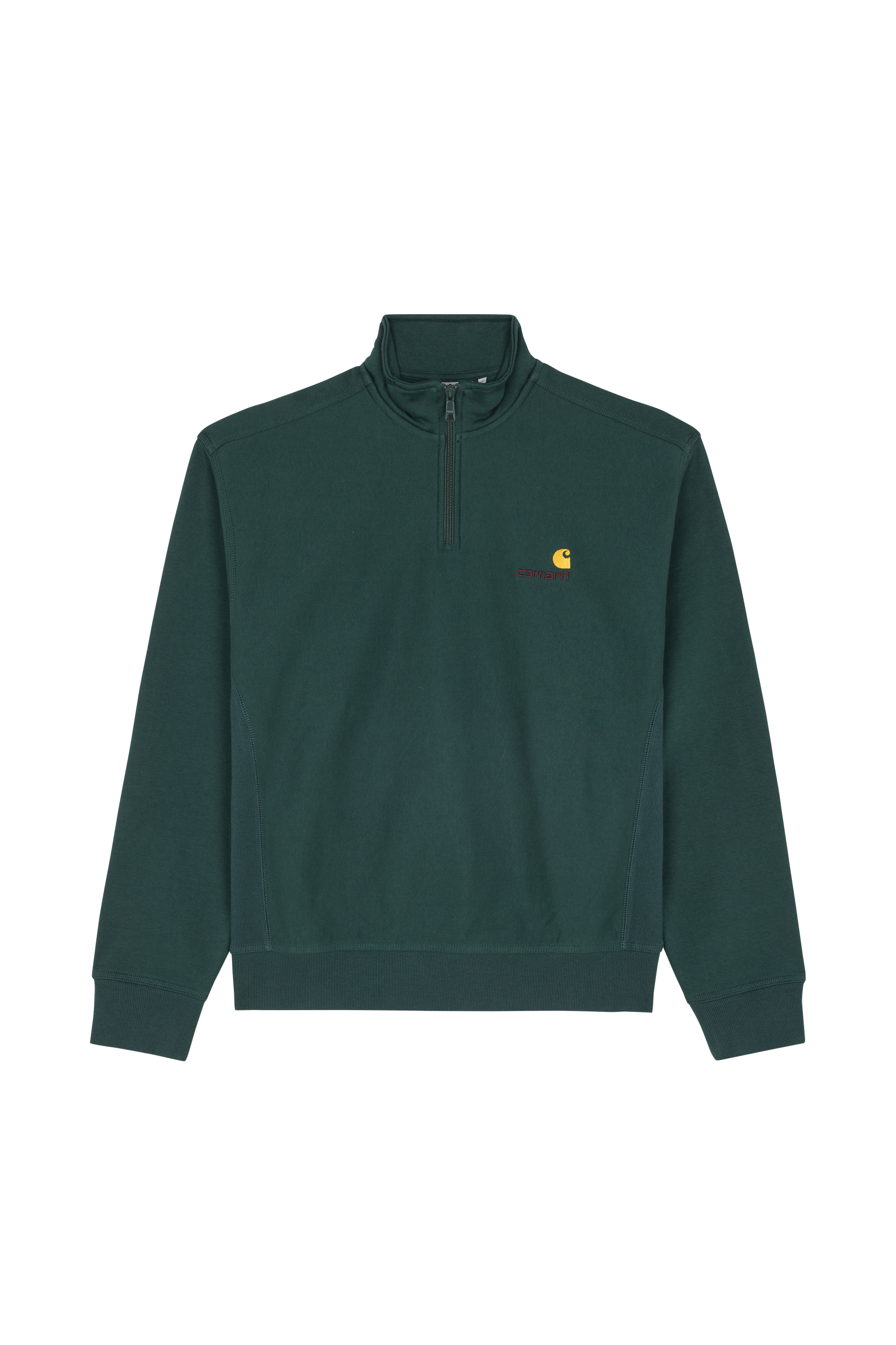 Slim-fit zip-up tracksuit top  Green