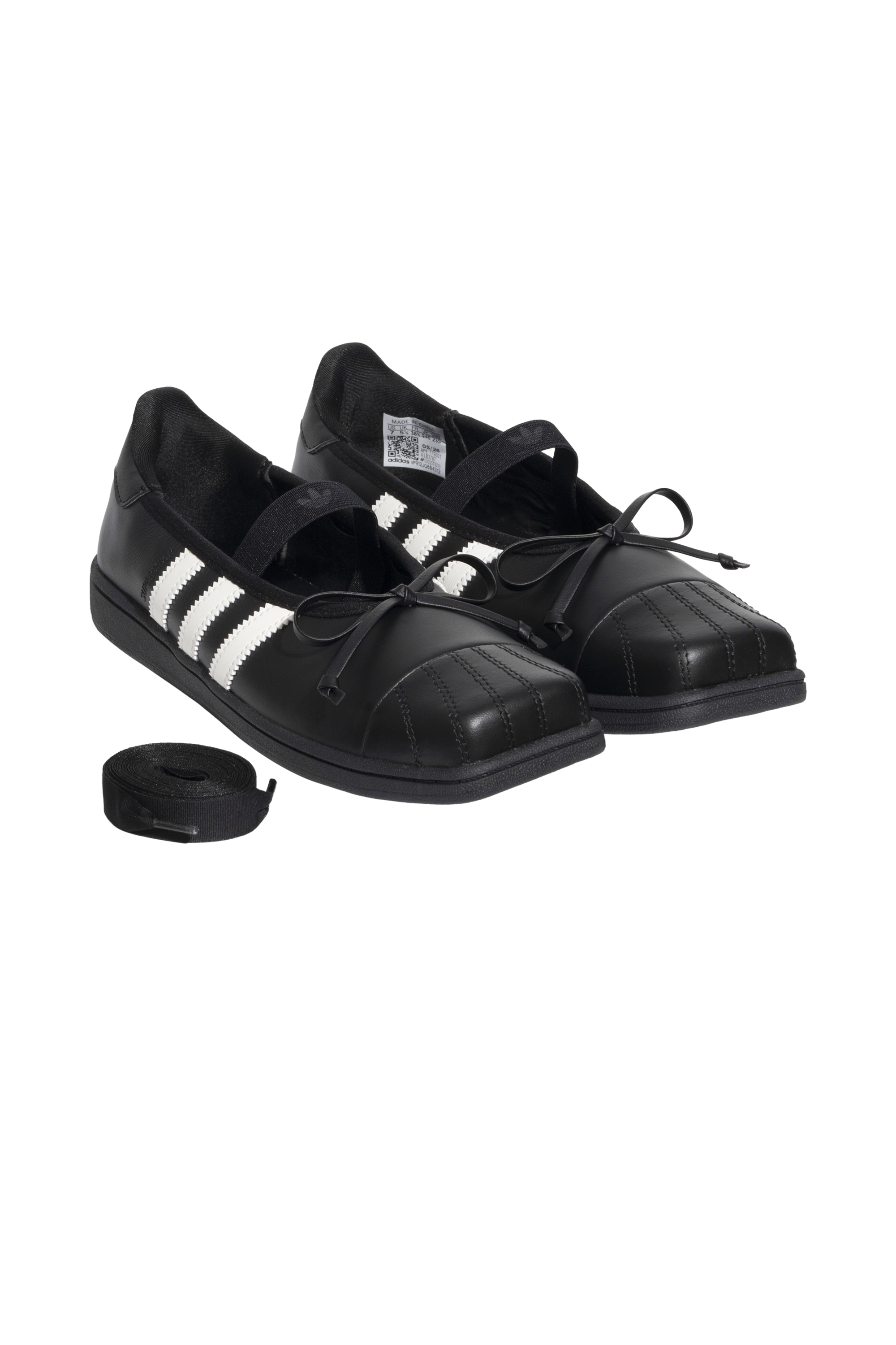 Ballet flats ADIDAS Black