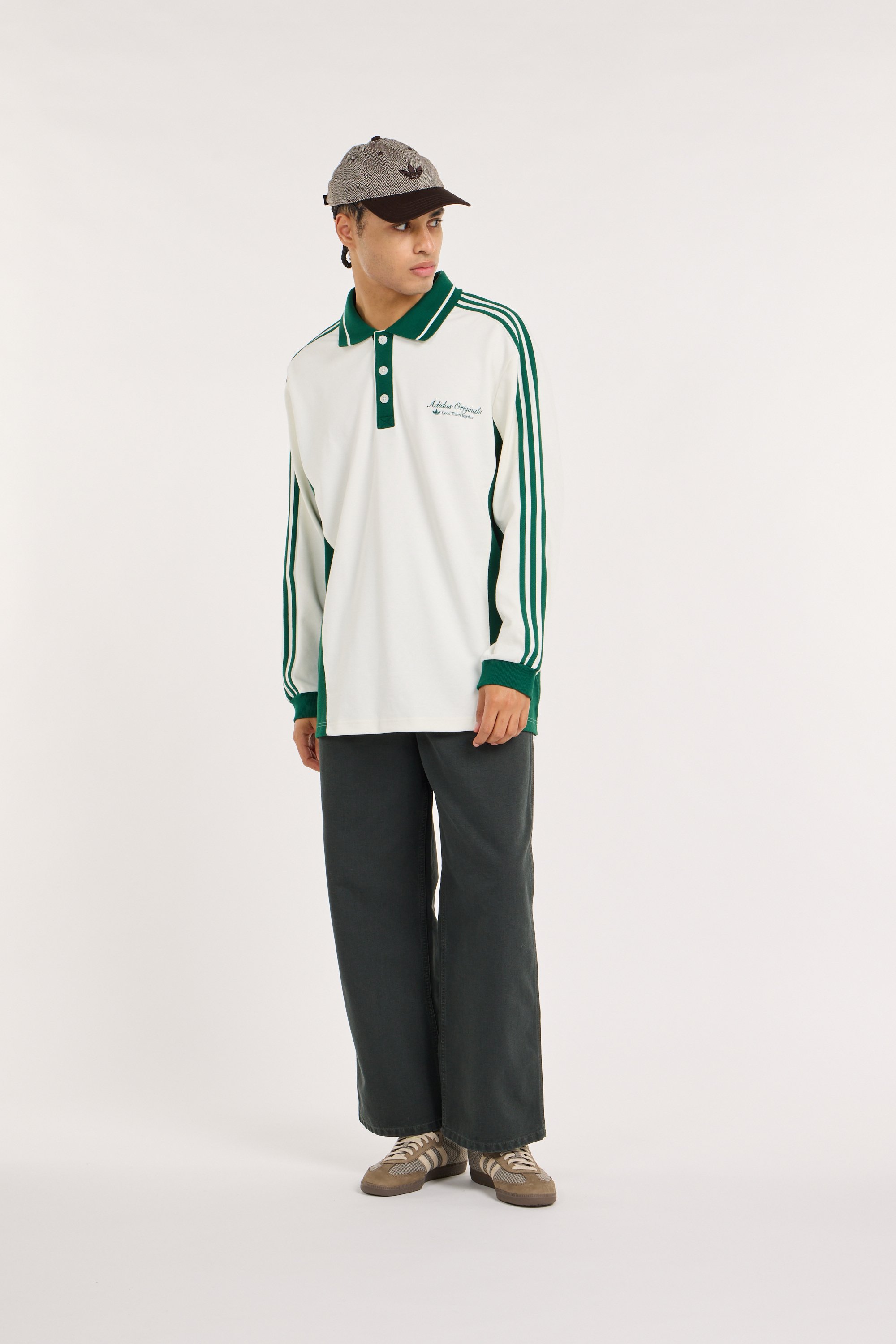 Polo ADIDAS Blanc