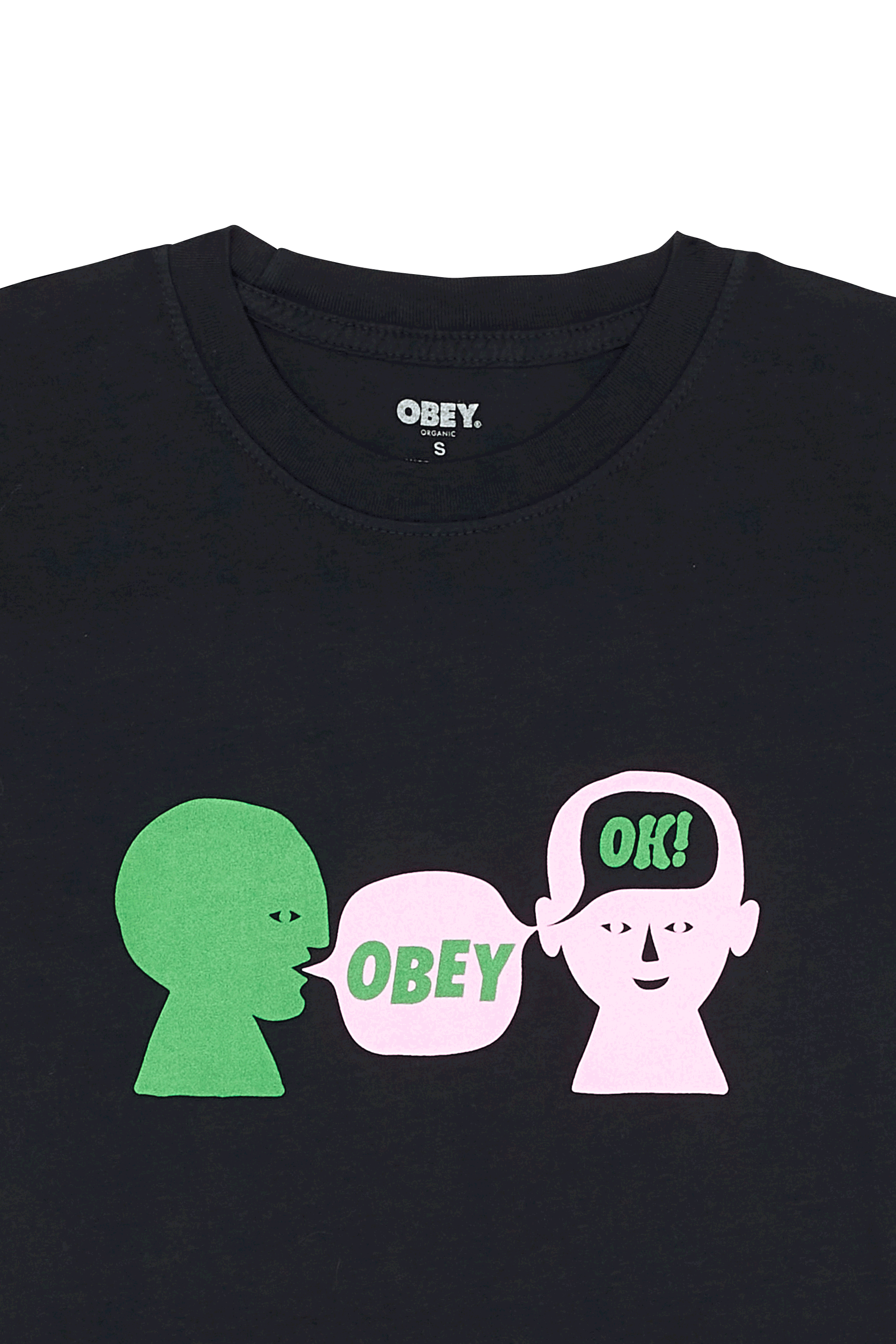 T-shirt  OBEY Noir