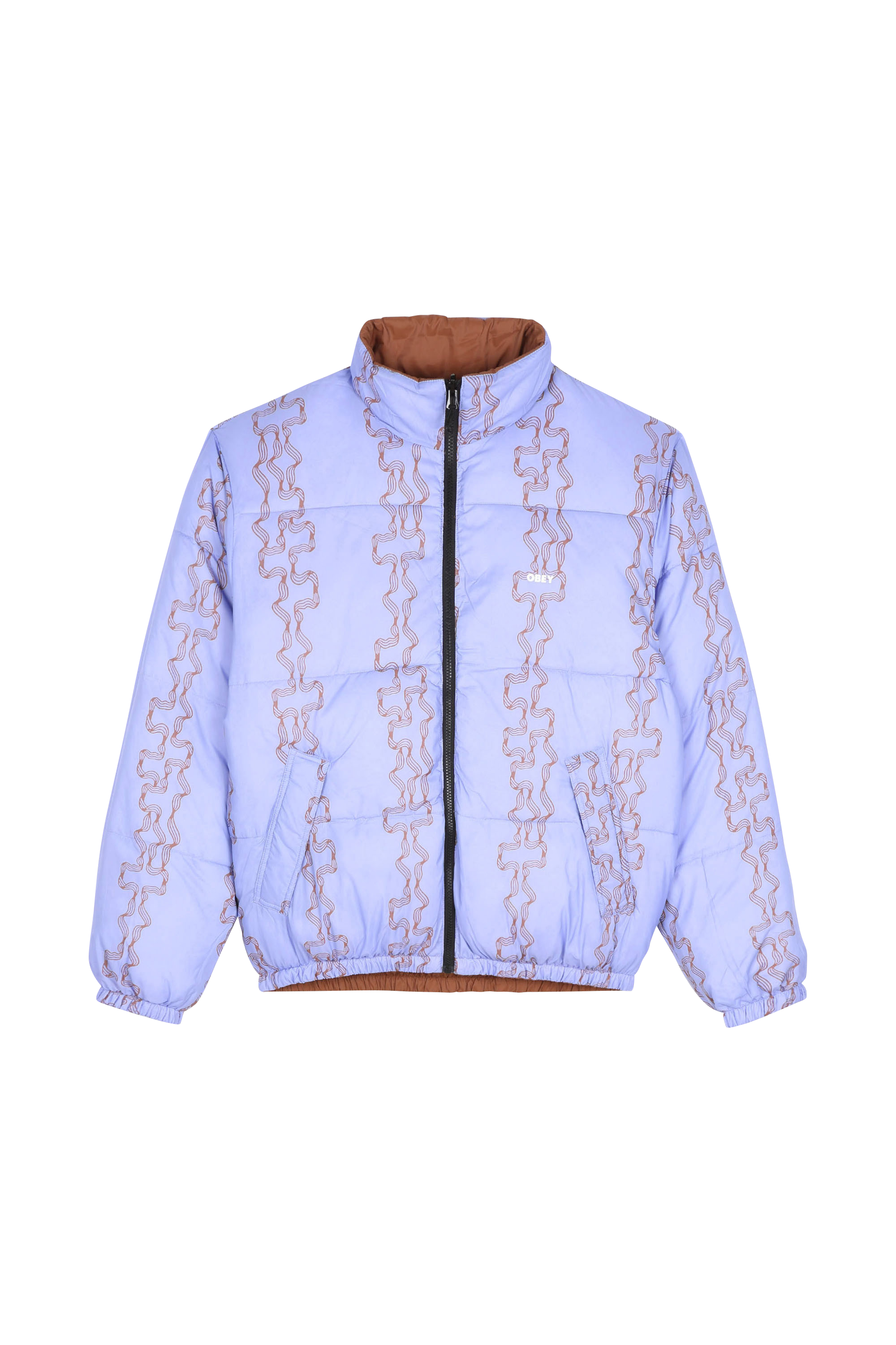 doudoune OBEY Marron