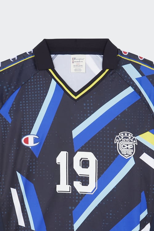 CHAMPION Jersey Bleu