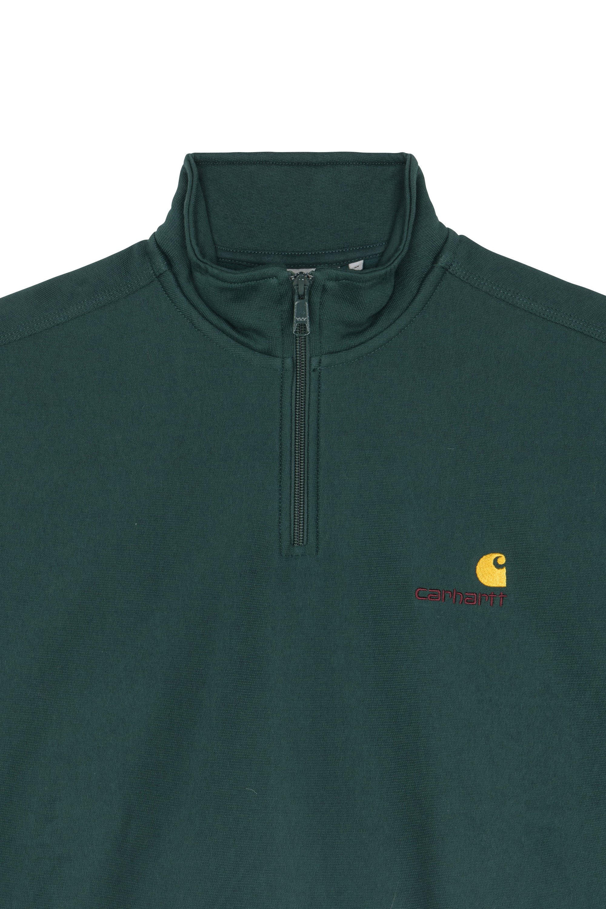 Slim-fit zip-up tracksuit top  Green