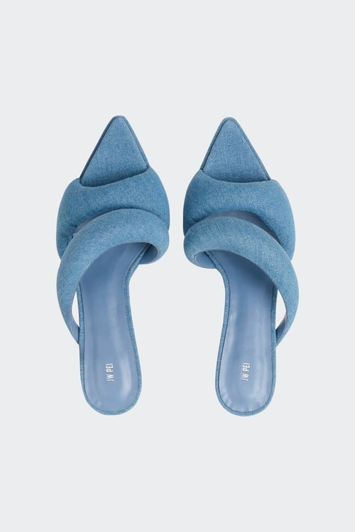 JW PEI Mules Bleu