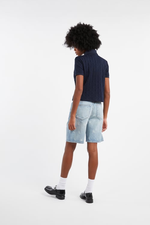 CALVIN KLEIN Polo Bleu