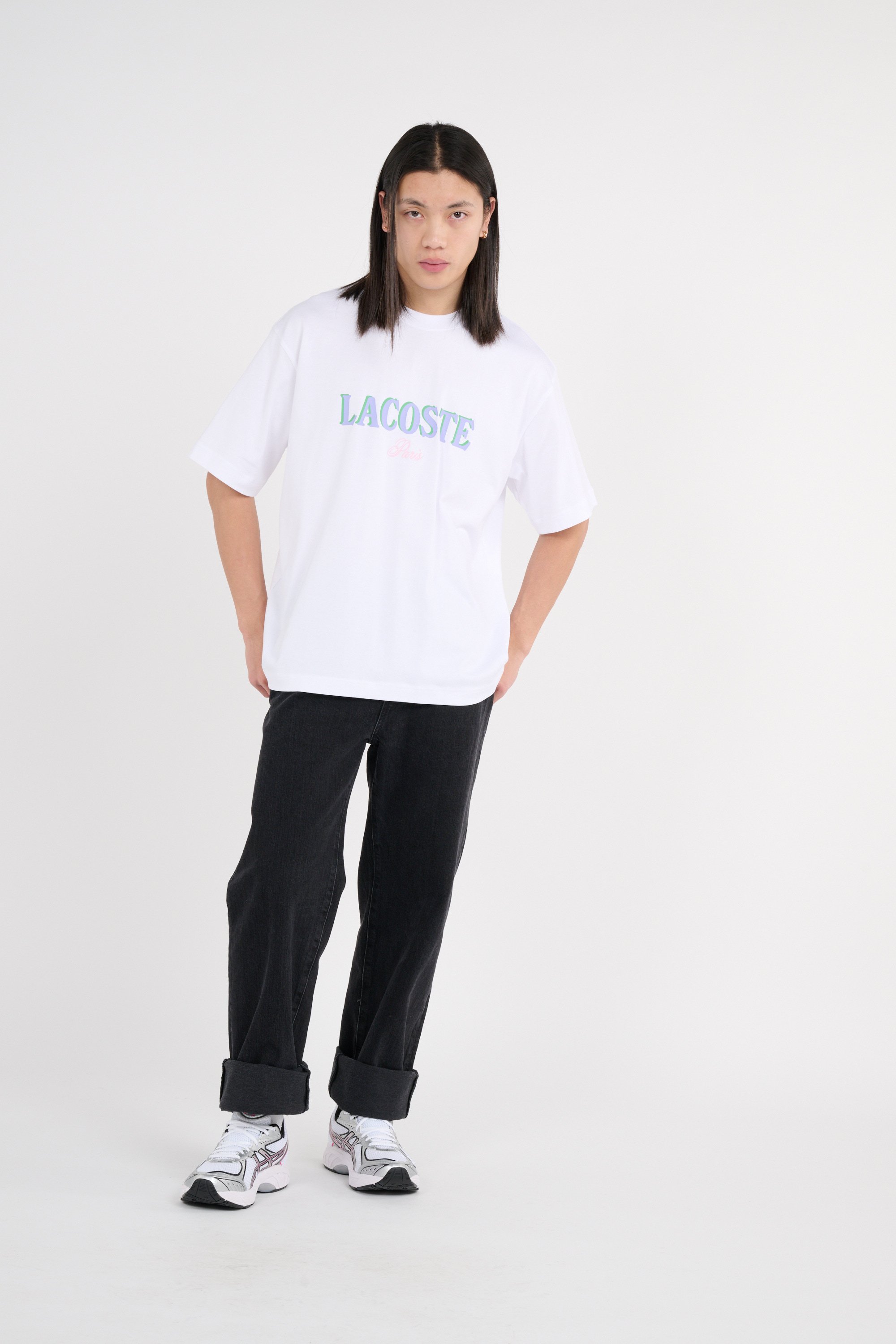 T-shirt LACOSTE Blanc