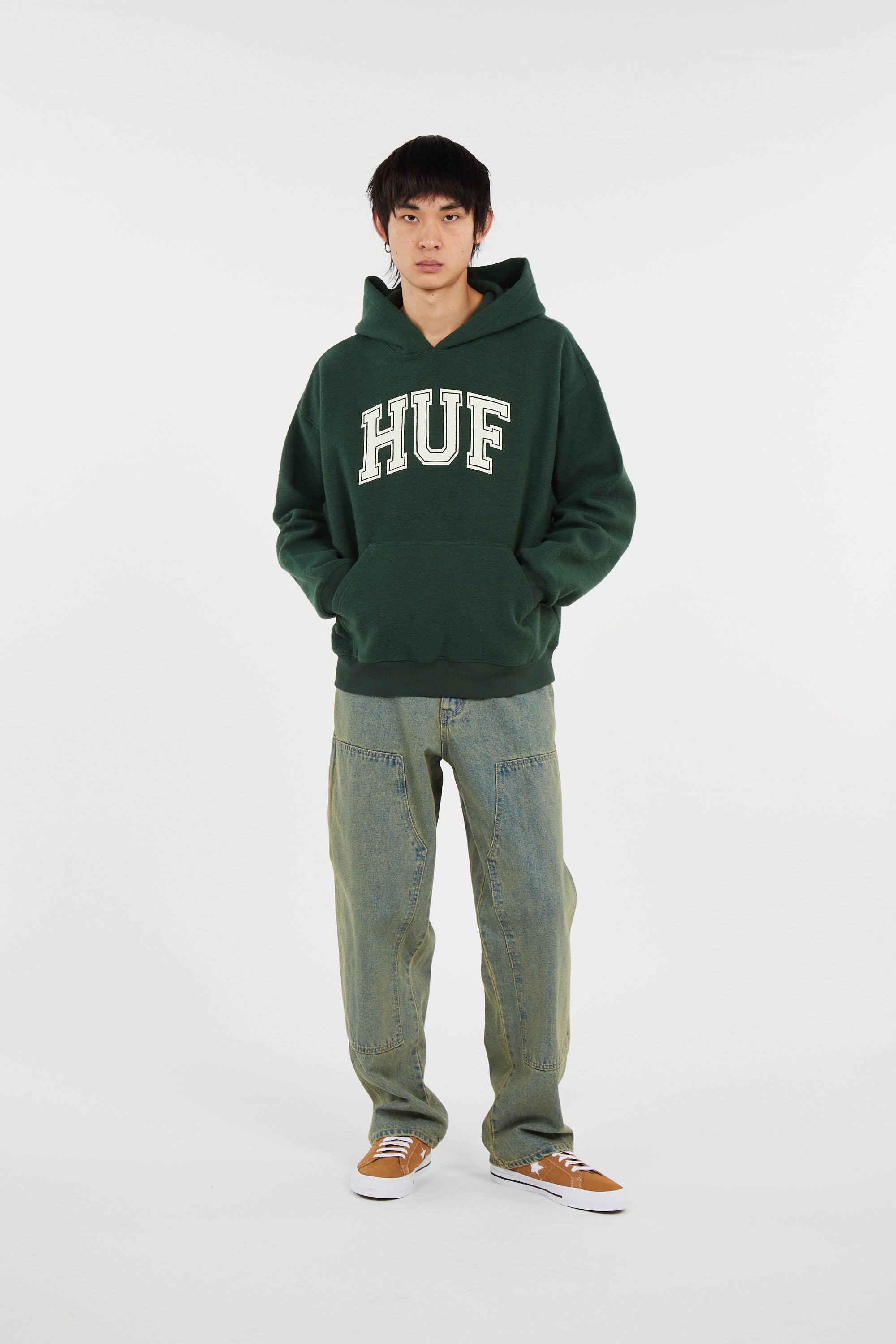 Hoodie HUF Vert