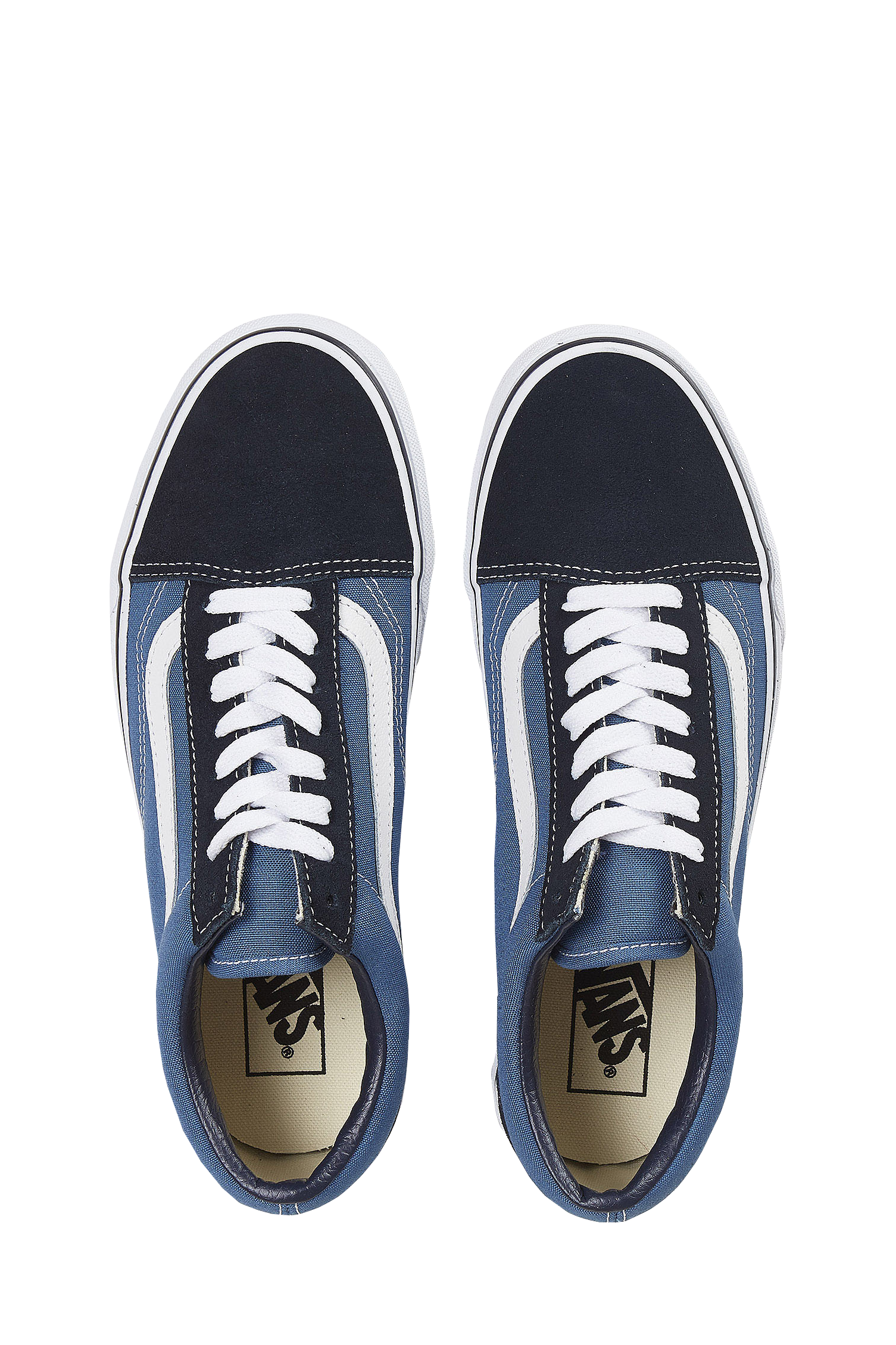 Vans Old Skool en toile et daim Bleu