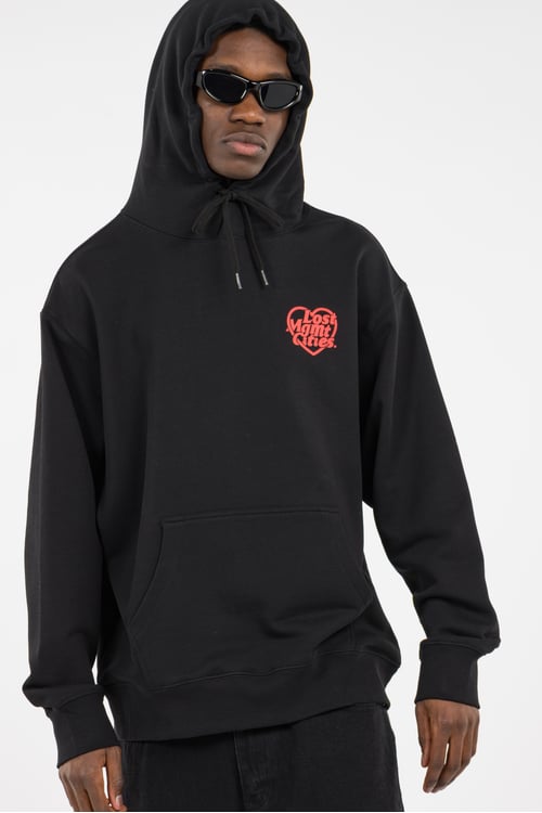 LOST MANAGEMENT CITIES Hoodie Noir
