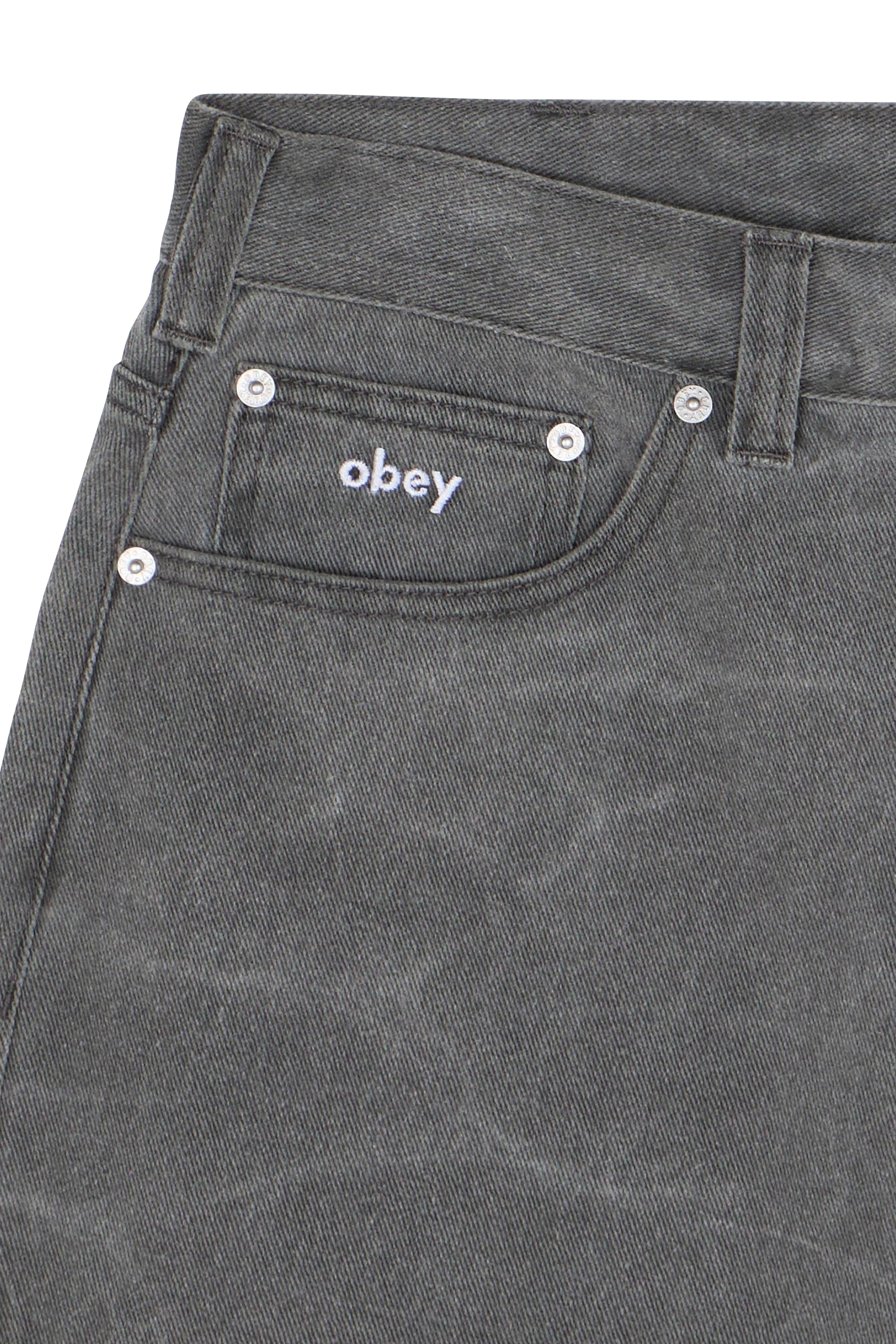 Denim Bermuda shorts Black