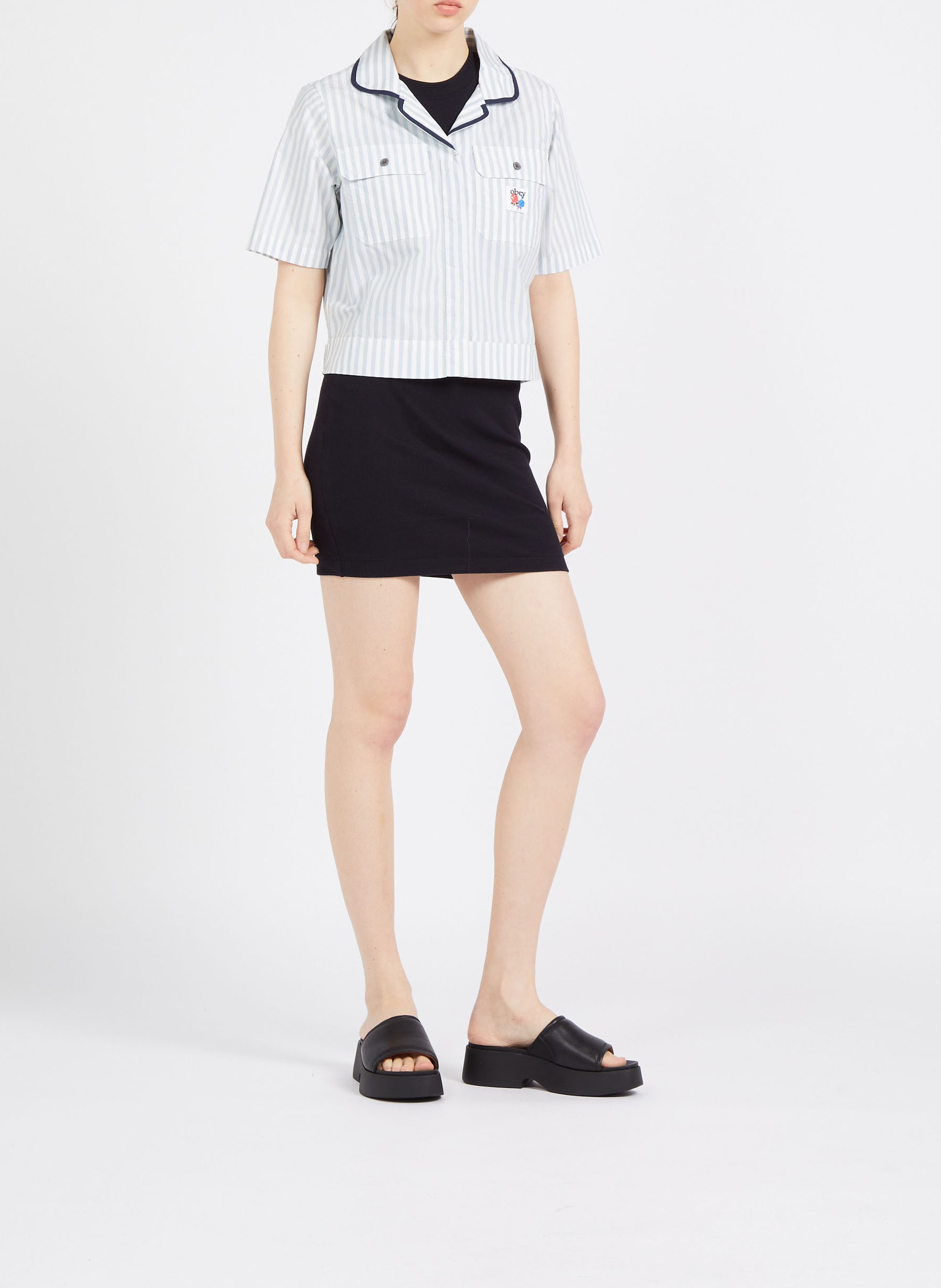 Chemise OBEY Blue