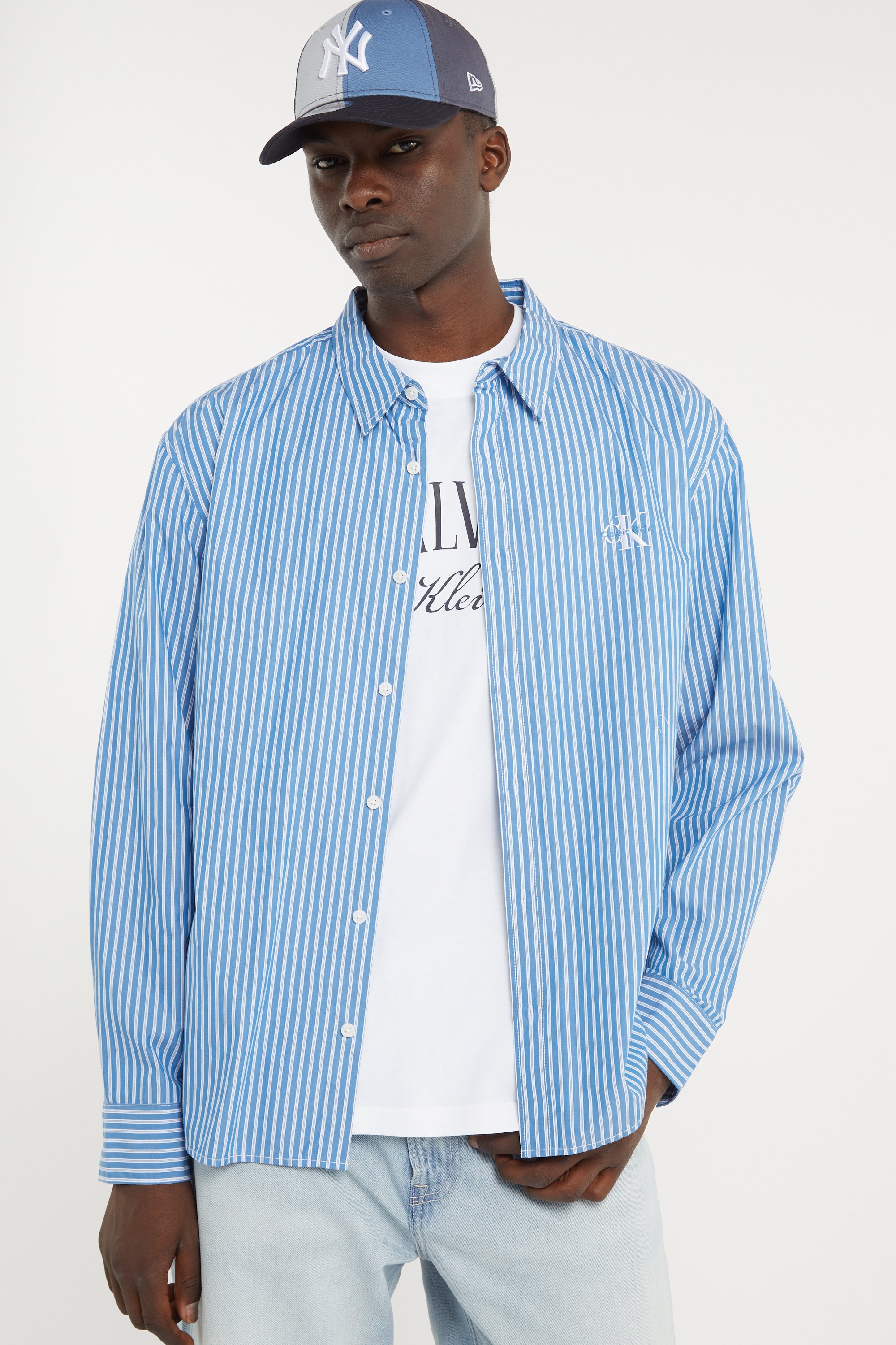 Chemise | Bleu CALVIN KLEIN Homme