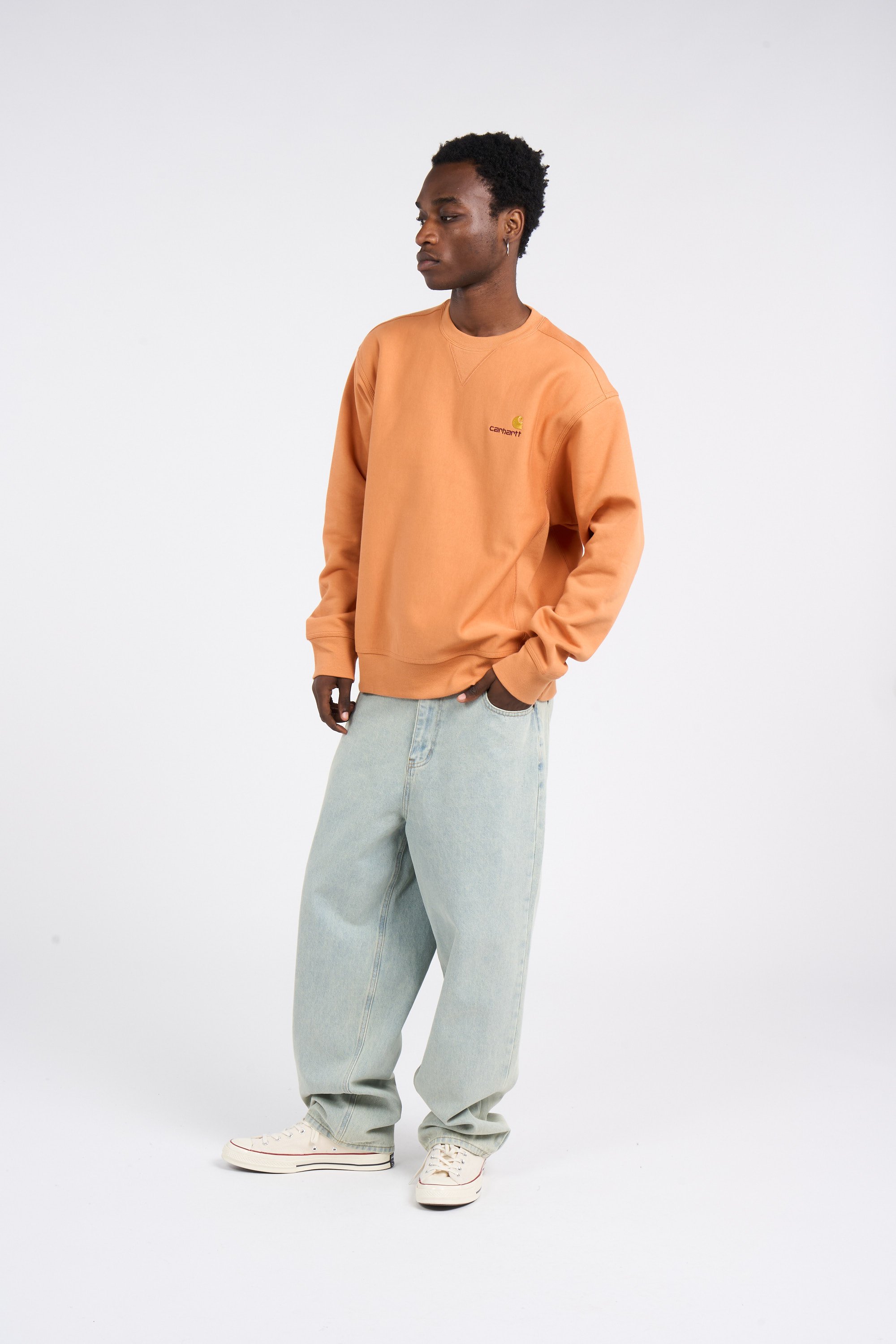 sweatshirt CARHARTT WIP Orange