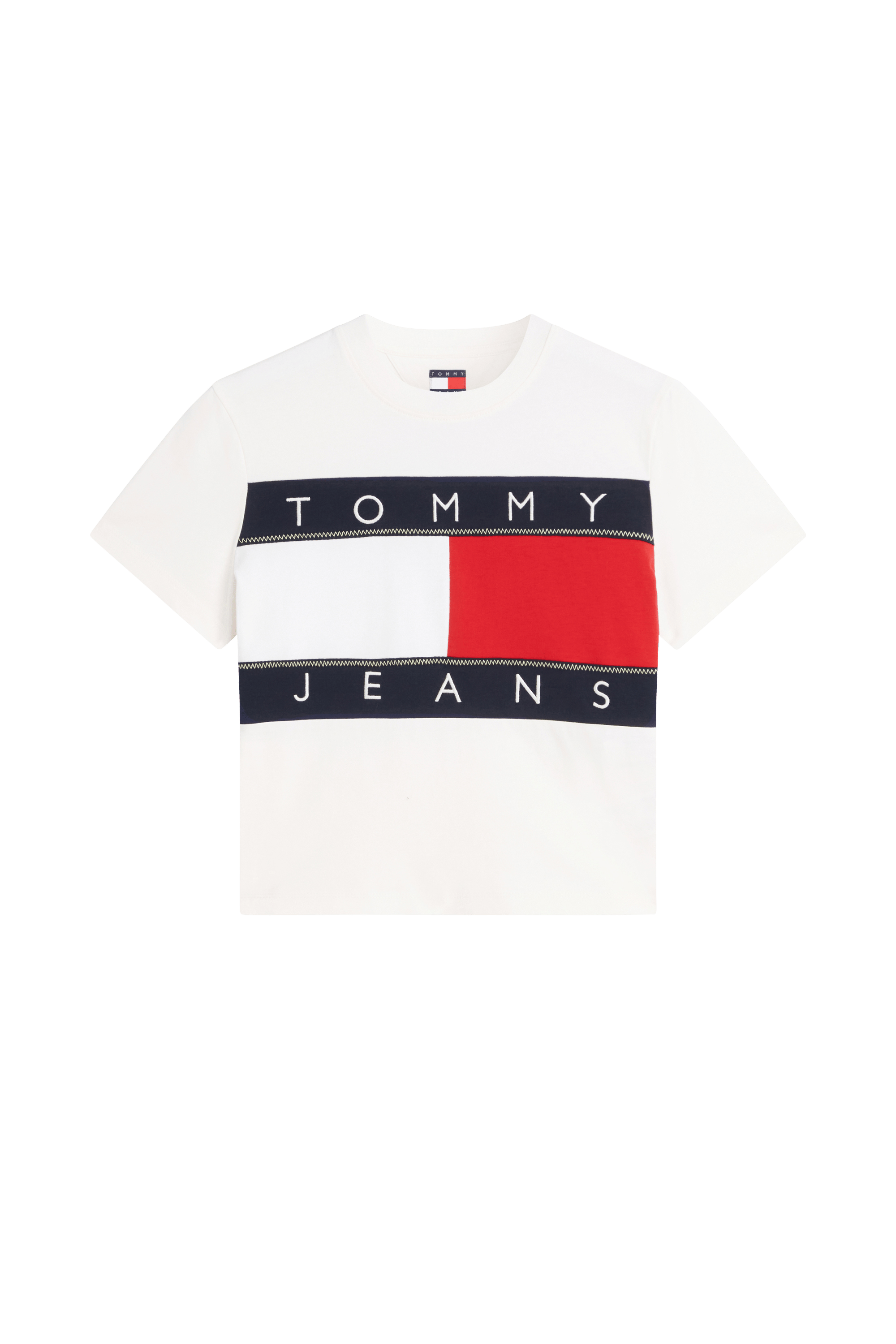 T-shirt REG FLAG Ancient white