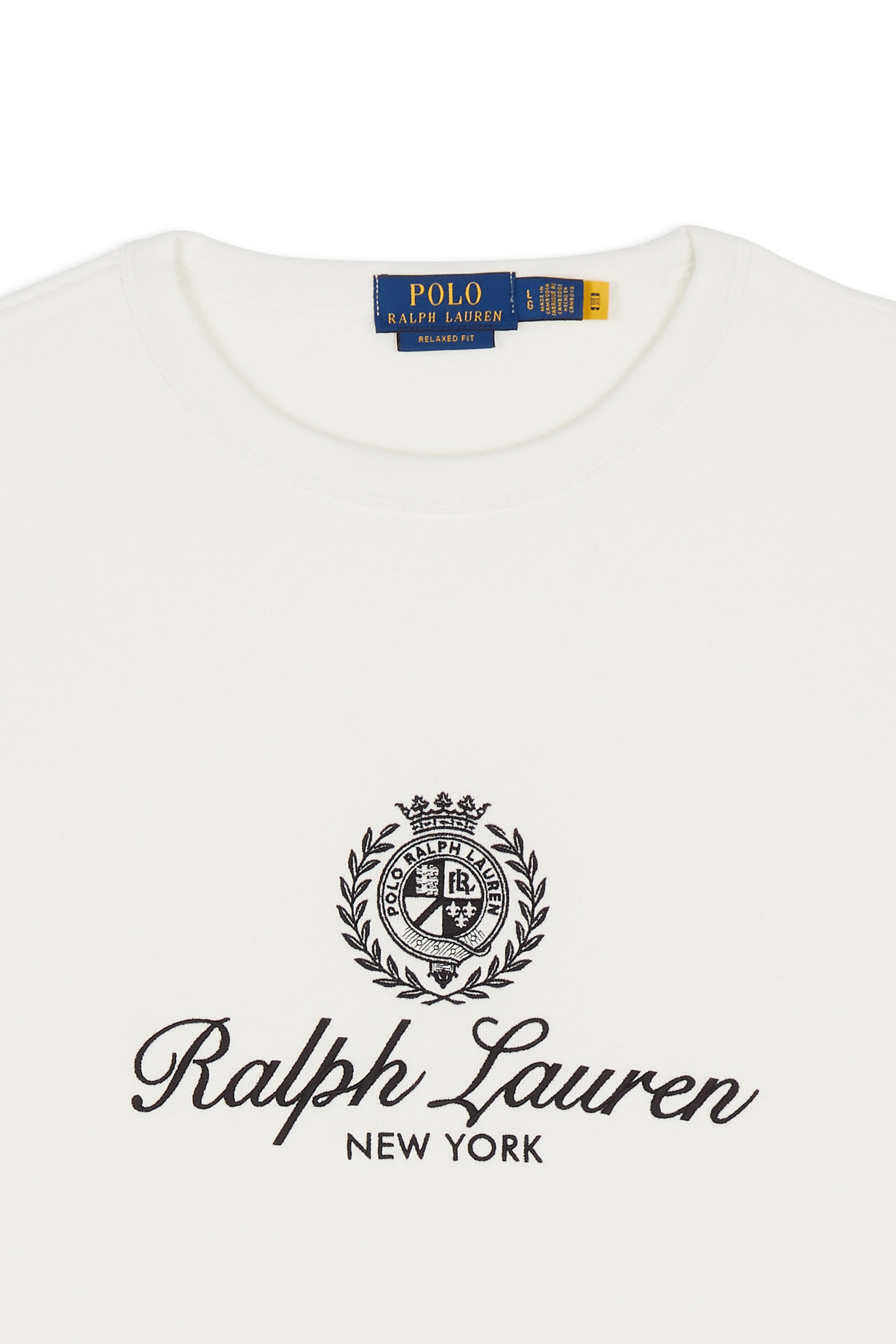 Sweat | Blanc POLO RALPH LAUREN Homme