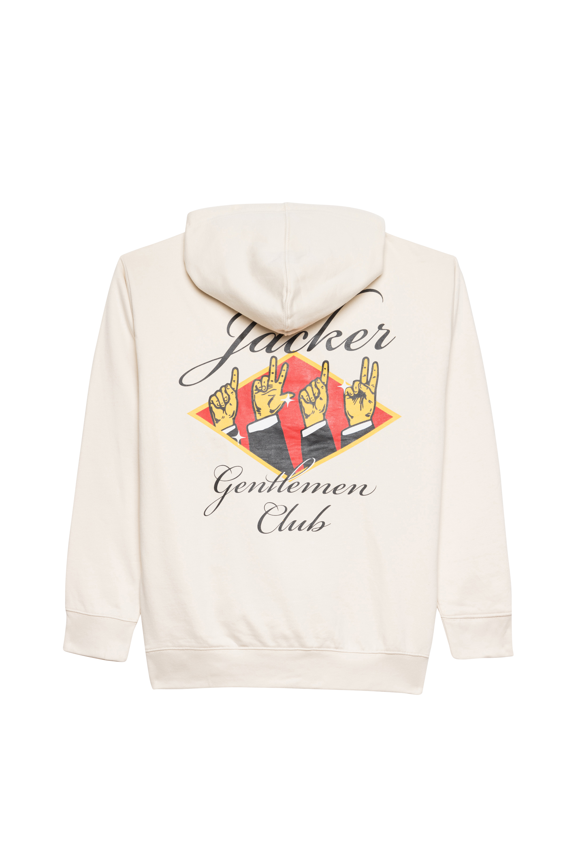 Hoodie JACKER Beige