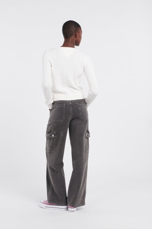 TOMMY JEANS Sweater White