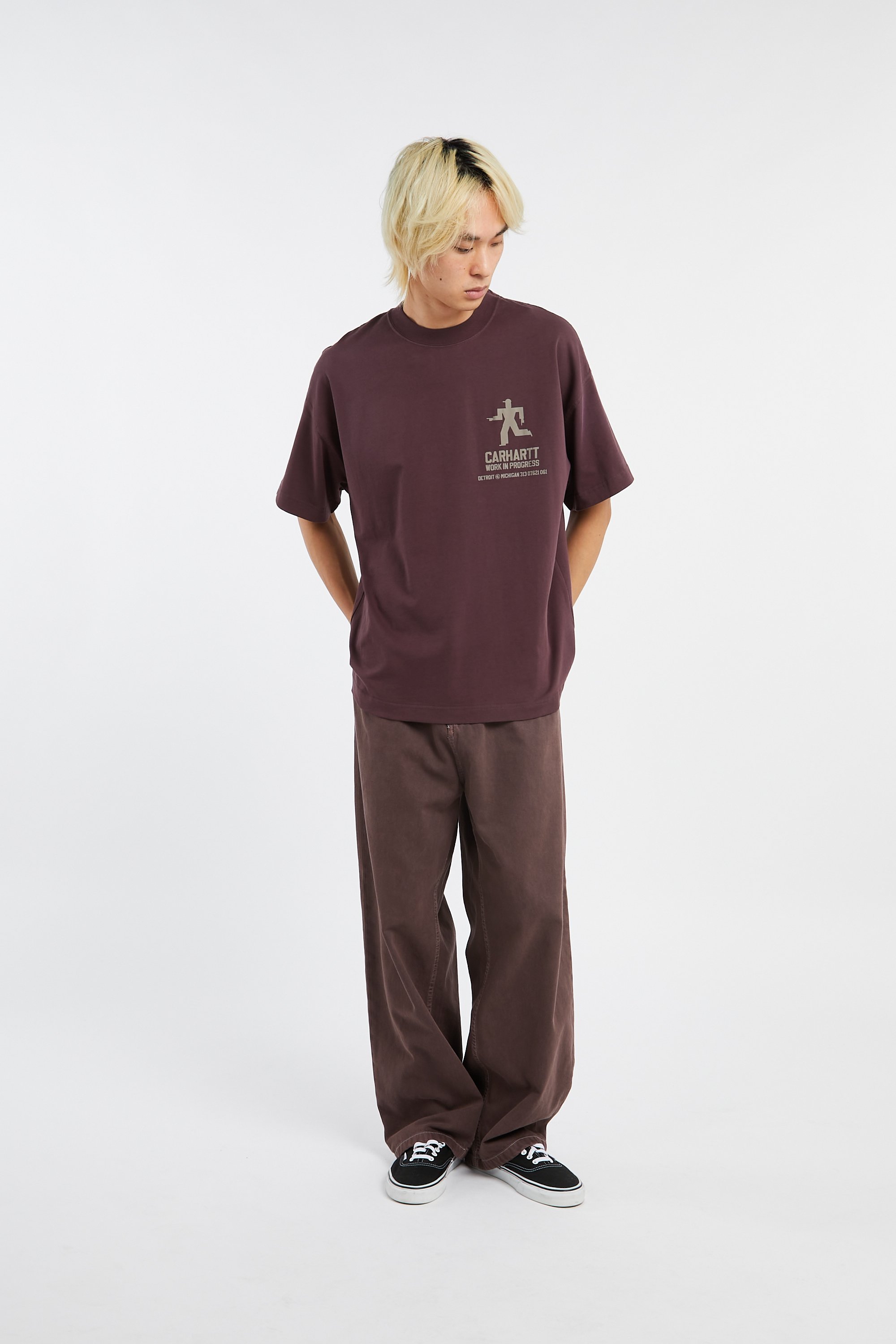Pantalon CARHARTT WIP Marron