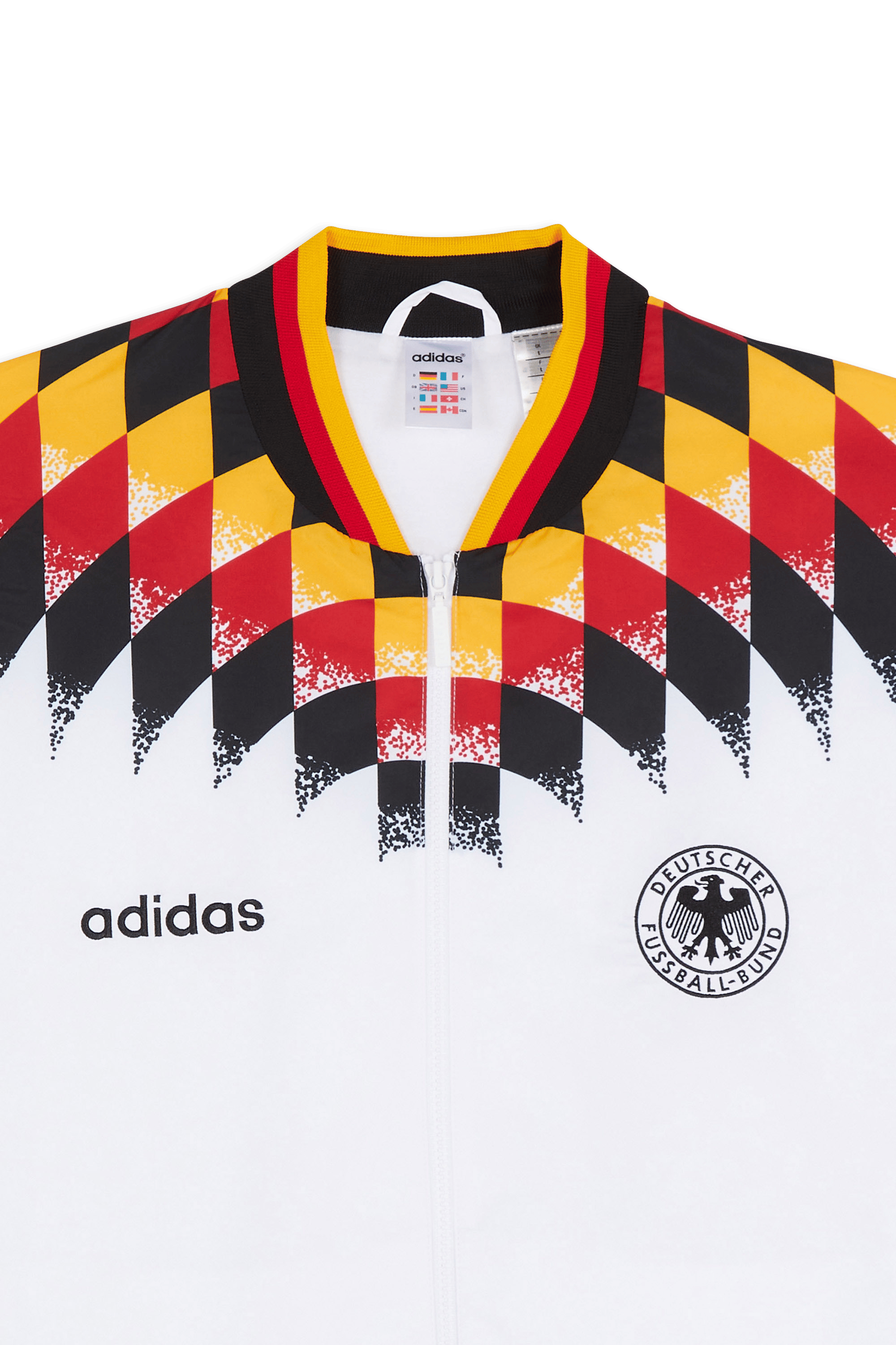 Veste de survêtement | Blanc ADIDAS Homme