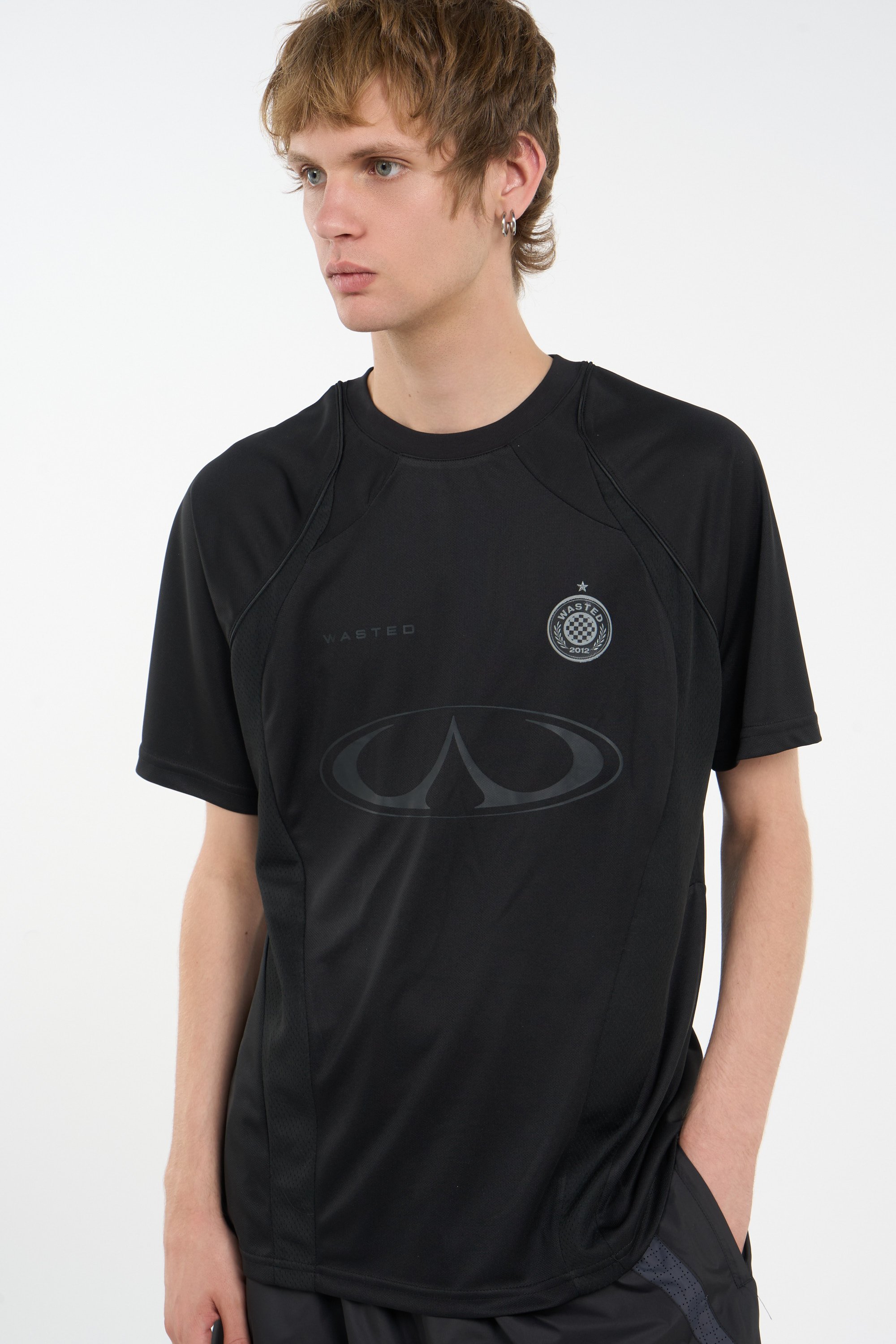 T-shirt | Noir WASTED Homme