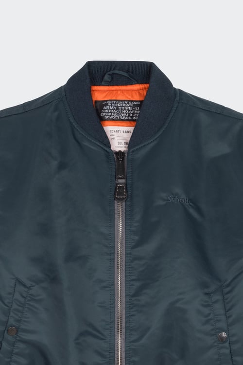 SCHOTT Bomber Bleu