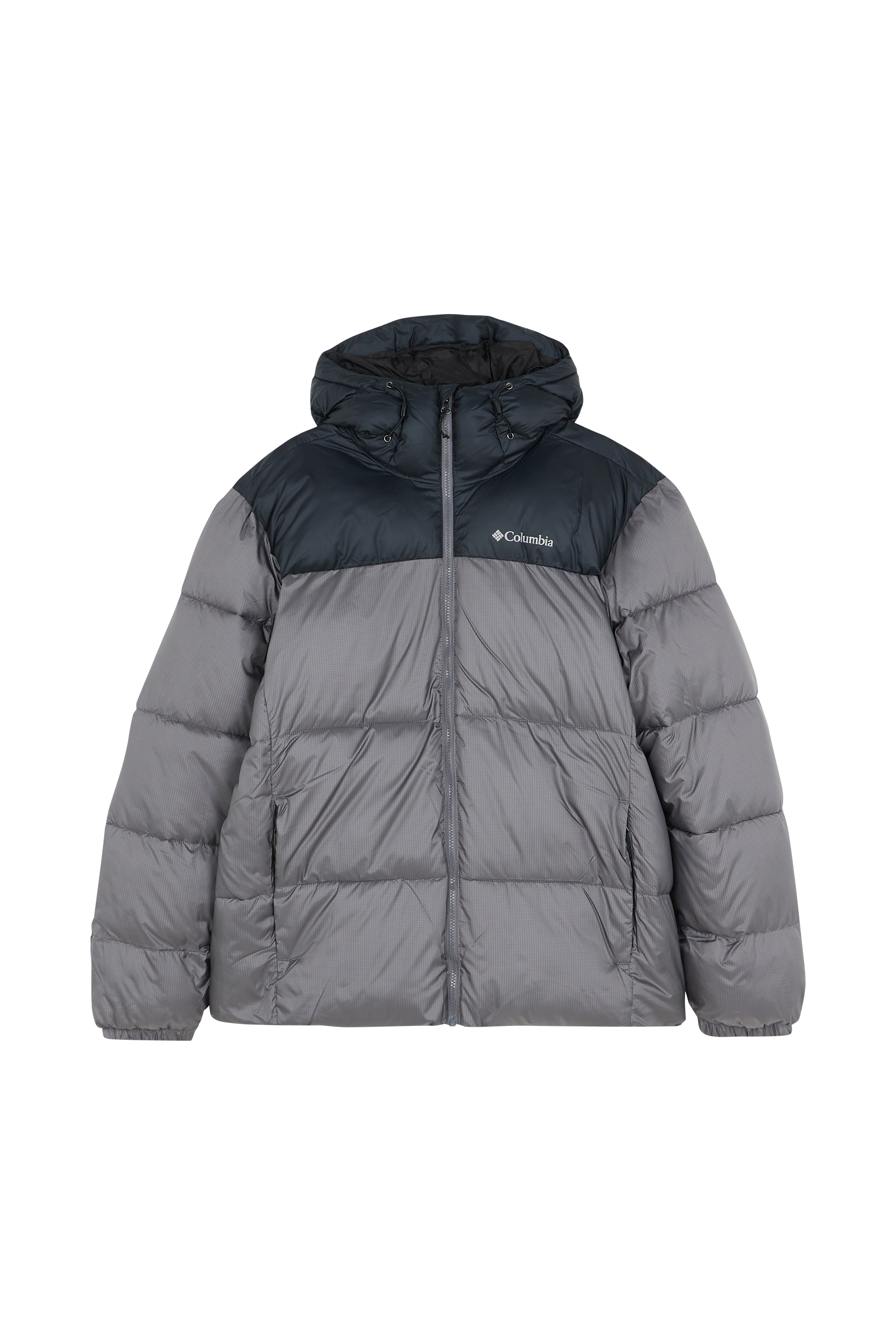 Lightweight quilted padded jacket with high neck Grey