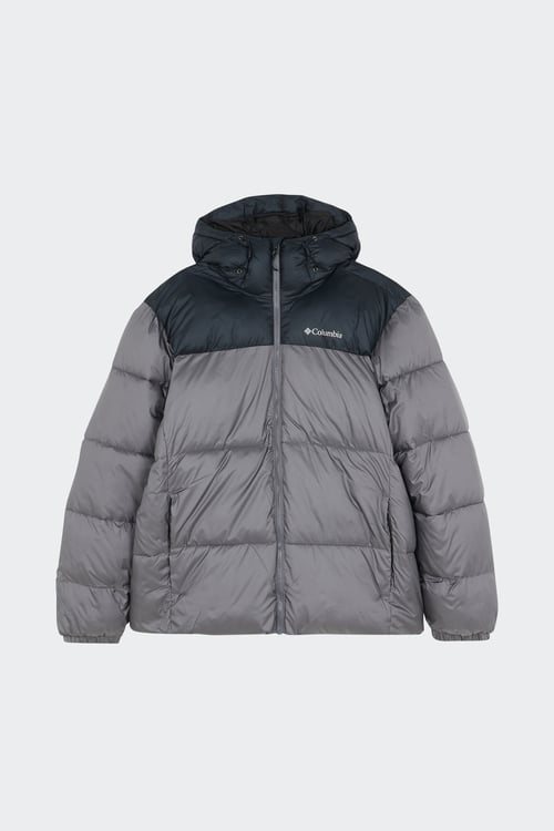 COLUMBIA Lightweight quilted padded jacket with high neck Grey