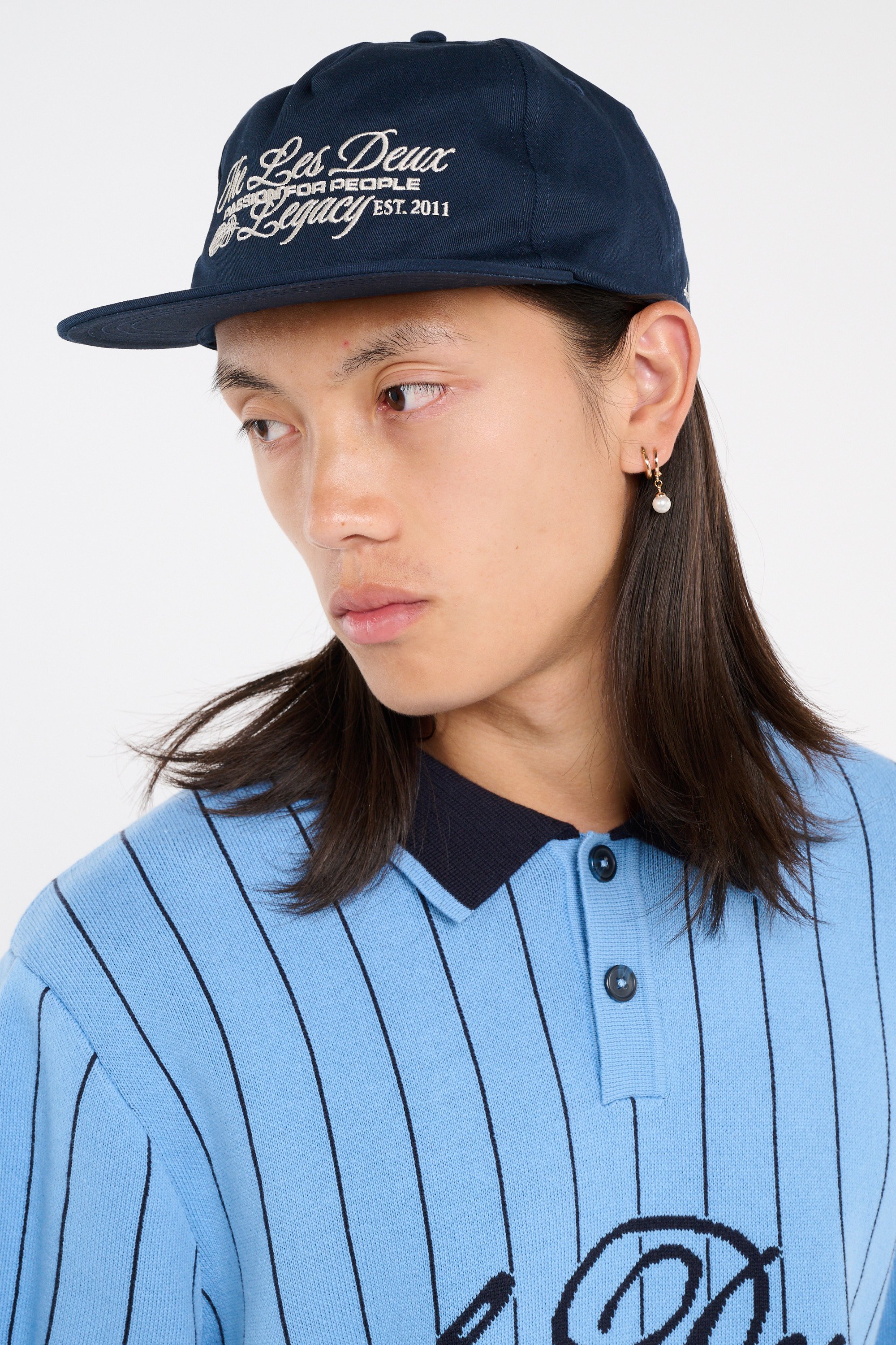 Casquette LES DEUX Bleu
