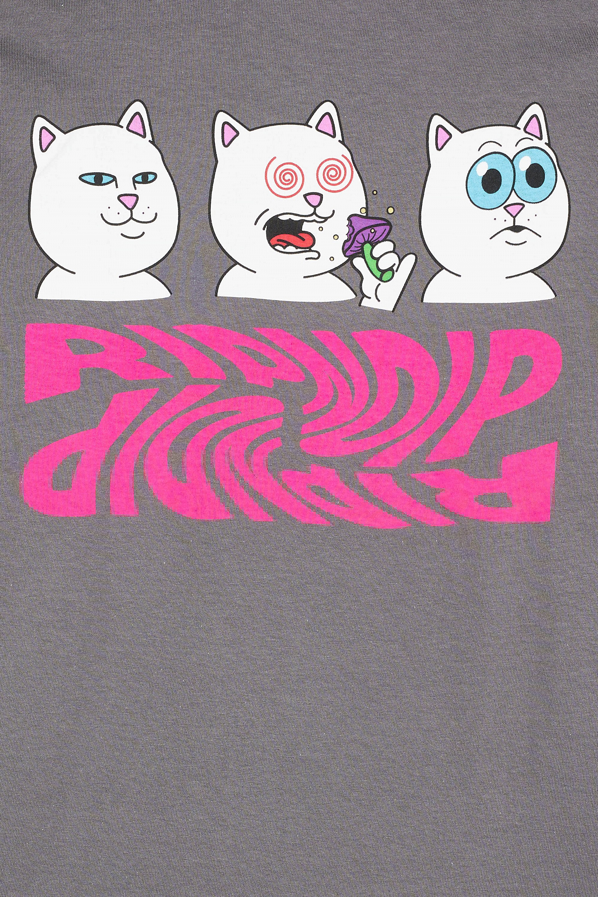 t-shirt  | Gris by RIPNDIP t-shirt  Gris