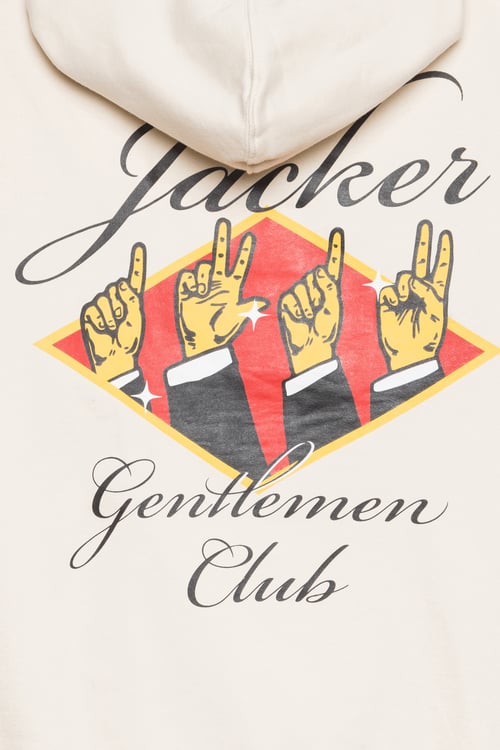 JACKER Hoodie Beige