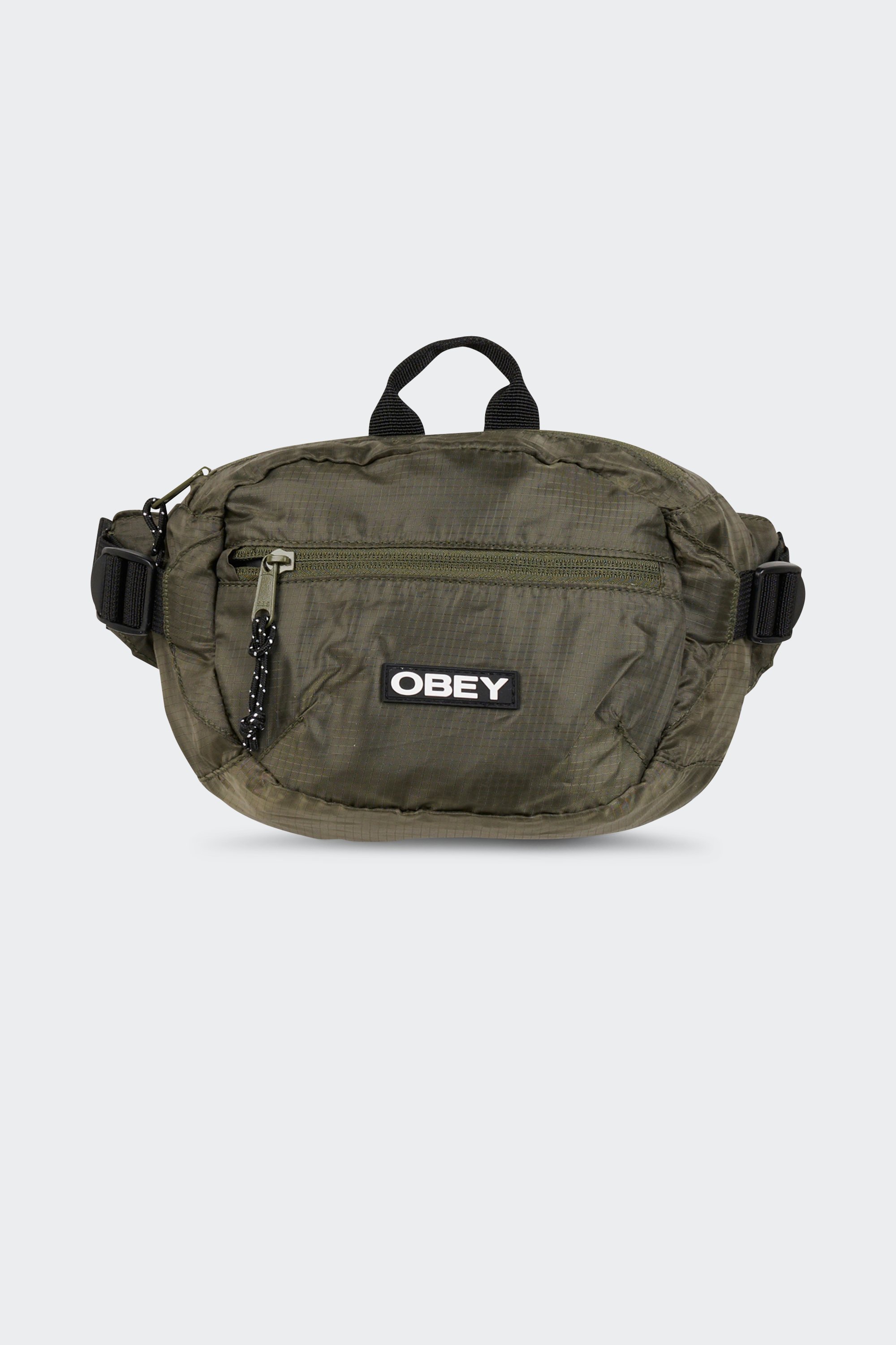 Canvas waist bag | Green by OBEY Canvas waist bag Green