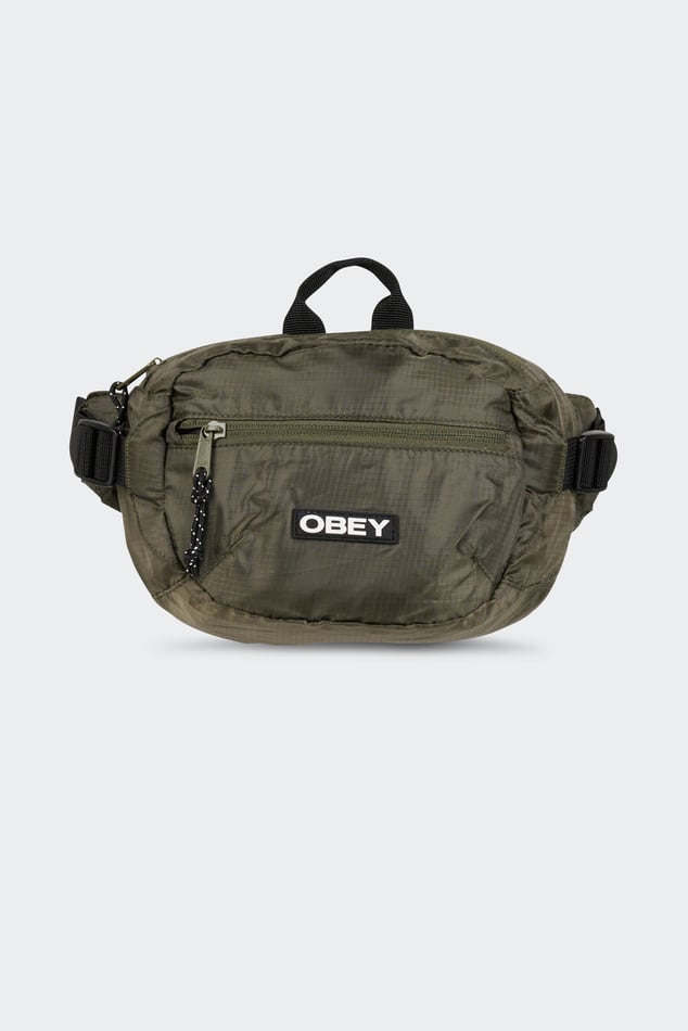 Canvas Waist Bag Commuter Waist Bag Green Obey Man Citadium
