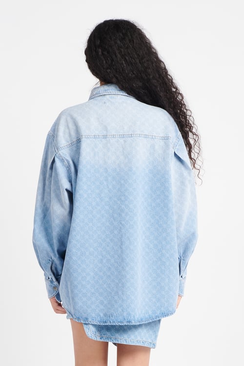 DAILY PAPER Chemise Bleu