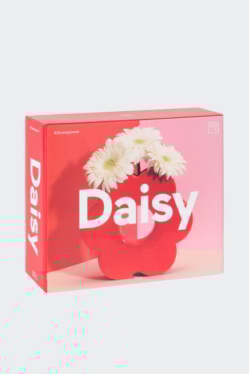 DOIY Vase Rouge