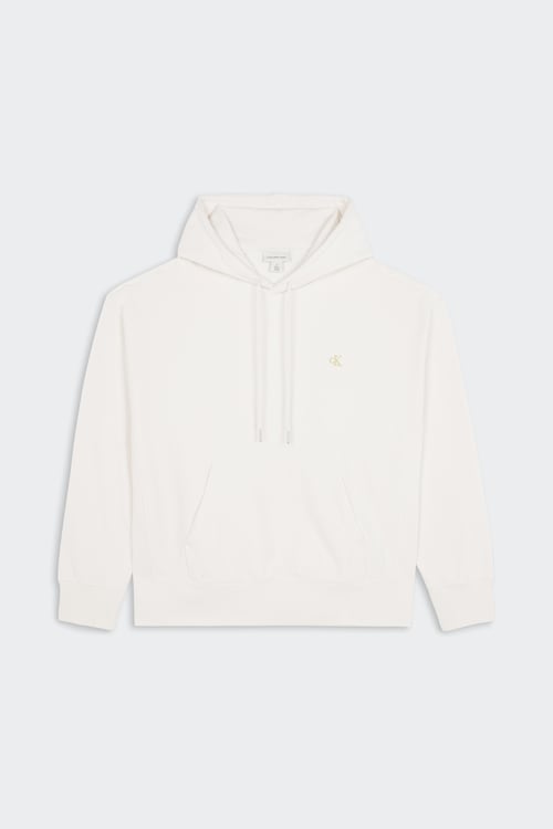 CALVIN KLEIN Hoodie Blanc