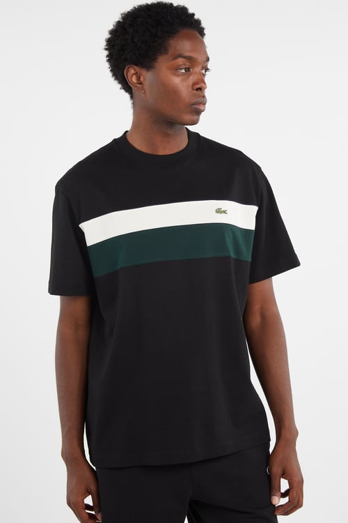 LACOSTE T-shirt Noir