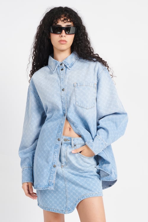 DAILY PAPER Chemise Bleu