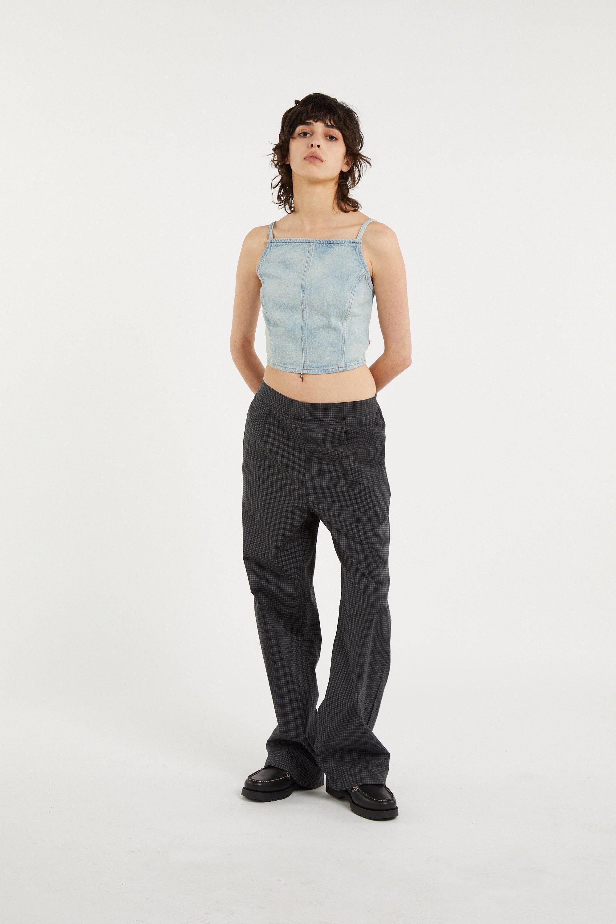 Débardeur en denim LEVI'S Bleu