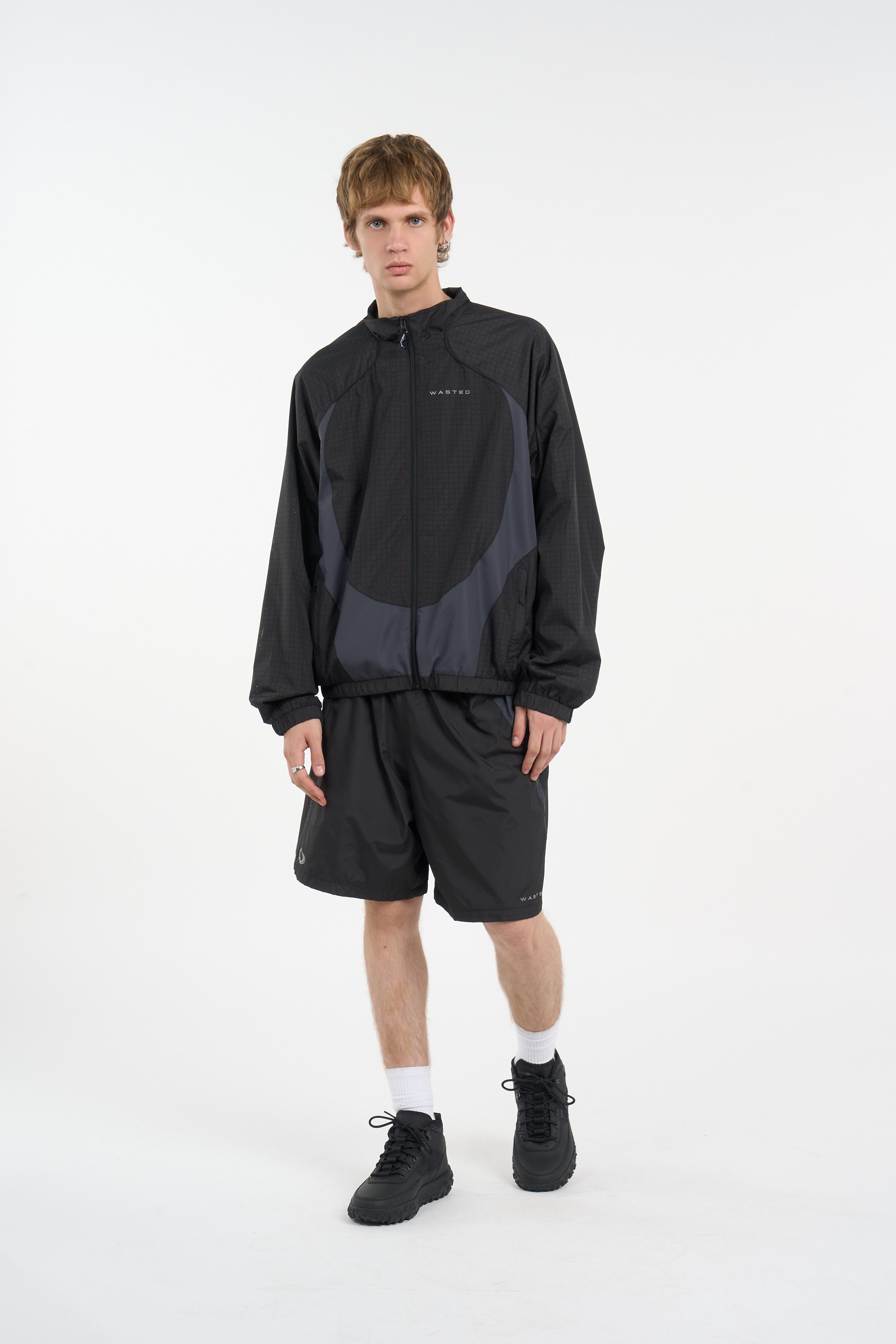 Tommy Badge Sweatshirt WASTED Black