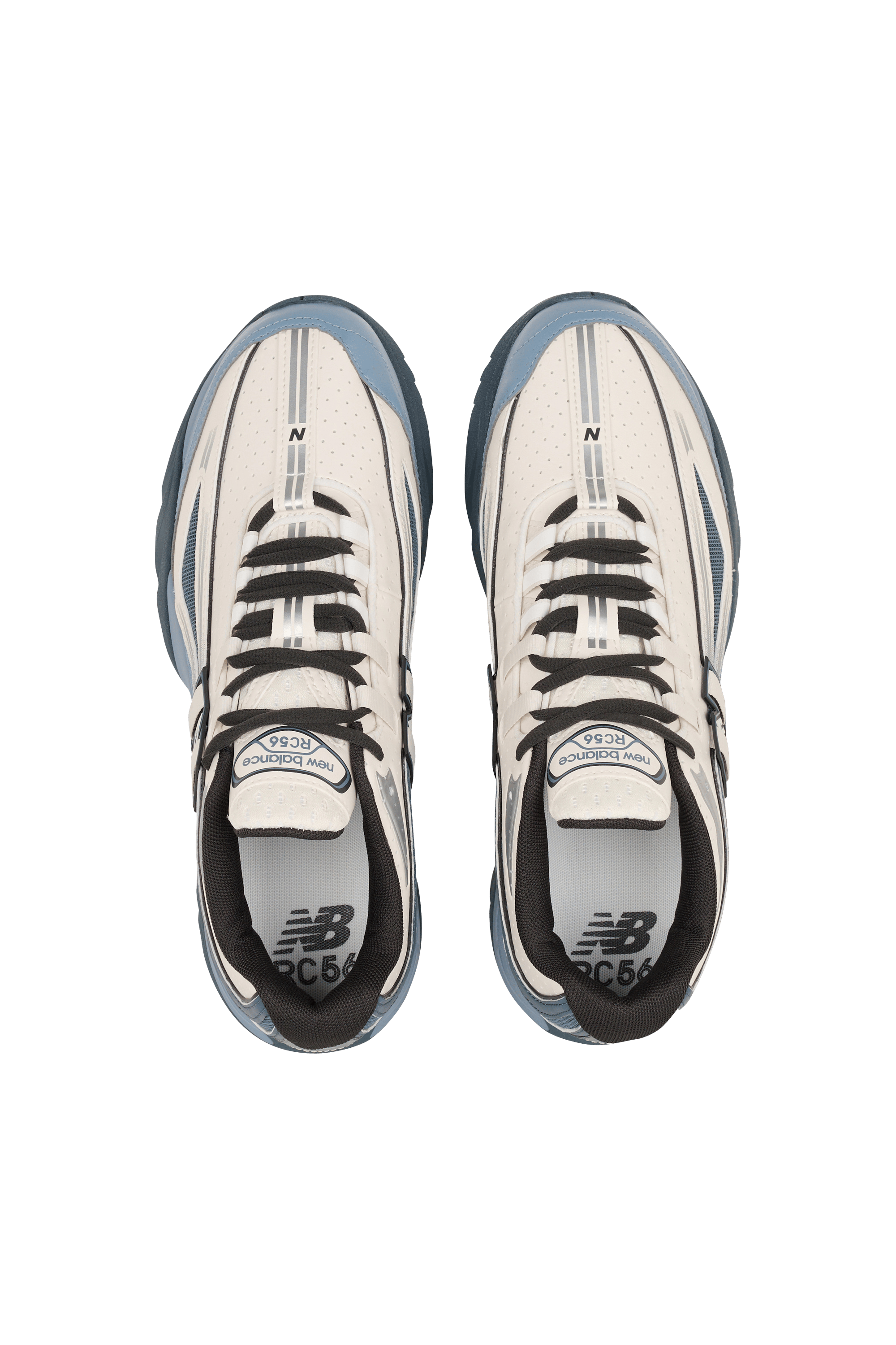 Men?s Storm 96 LO fabric and leather sneakers | Beige NEW BALANCE Men