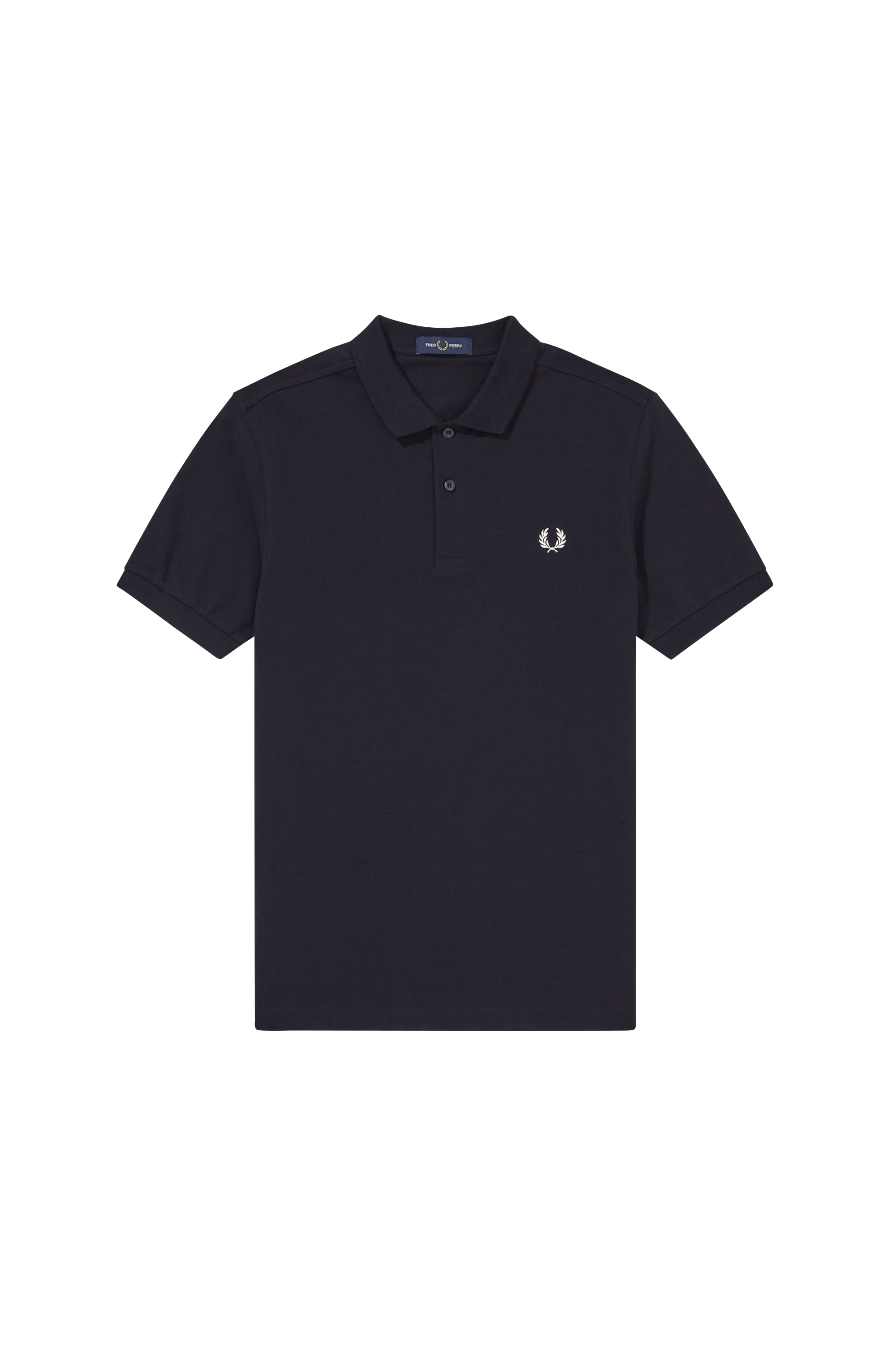 Regular-fit cotton piqué polo shirt Blue