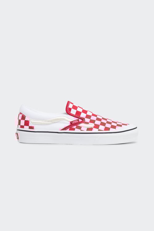 Vans slip top on femme rouge