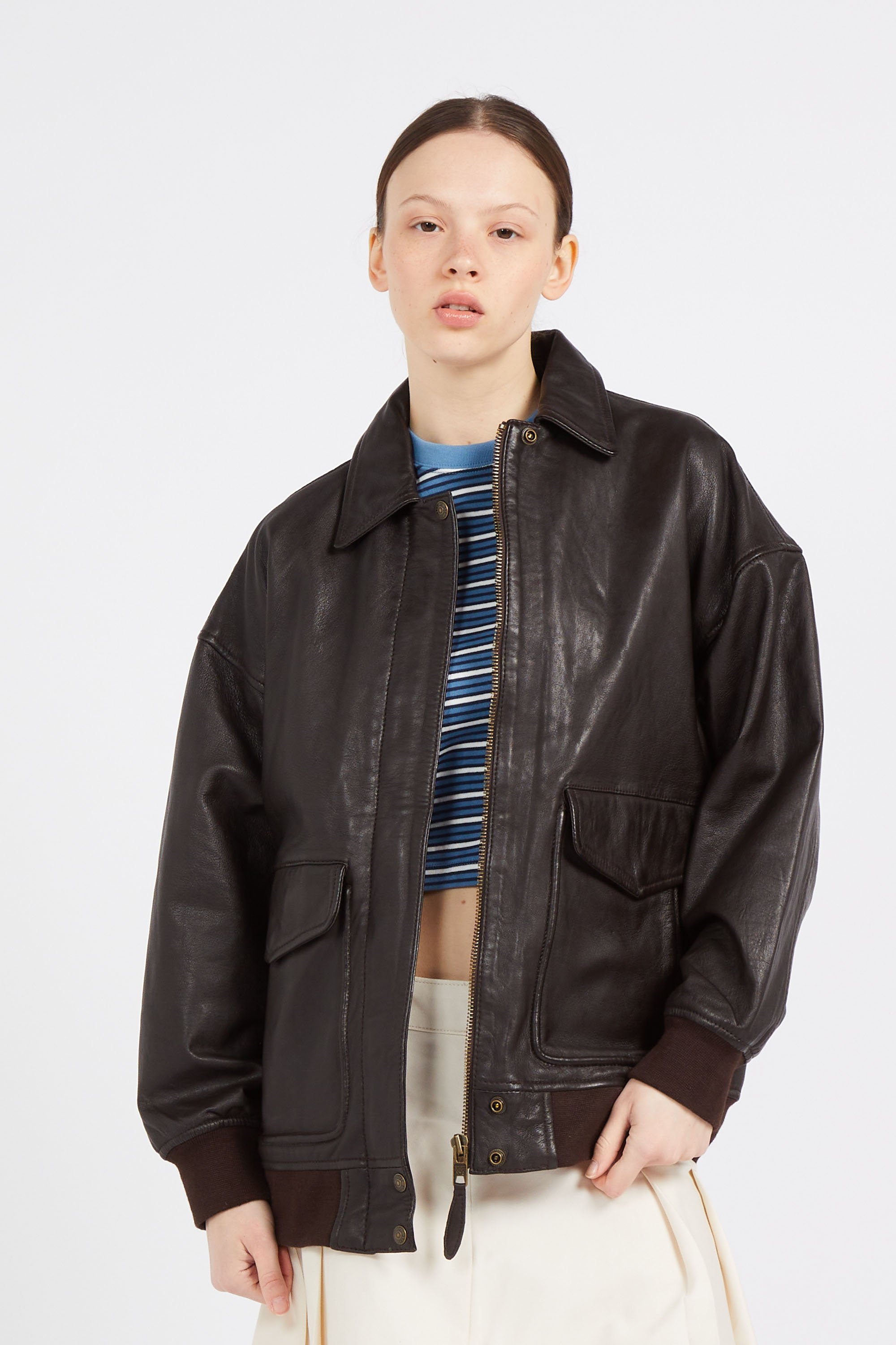 Blouson Marron