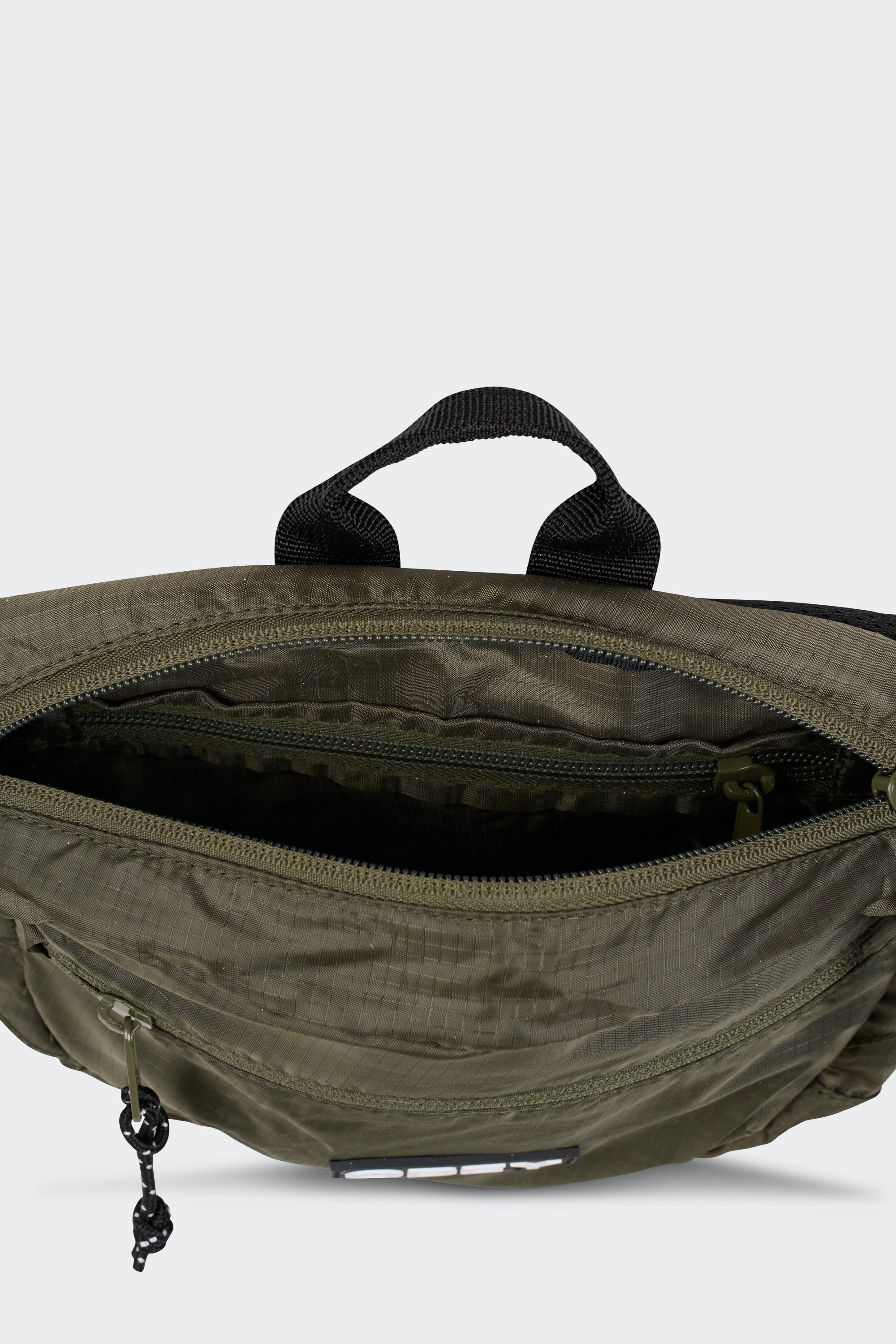 Canvas waist bag | Green by OBEY Canvas waist bag Green