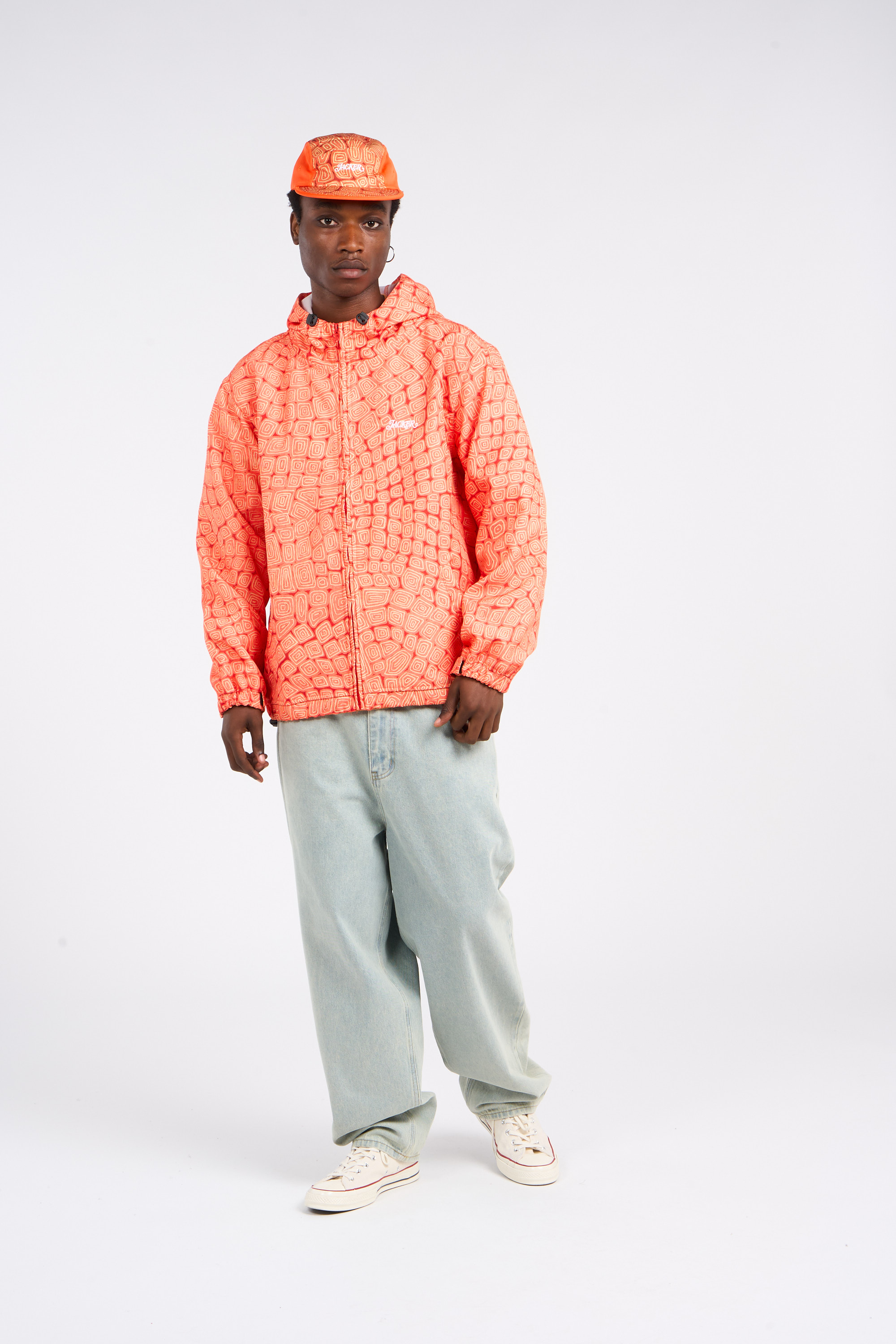 Coupe-vent Orange