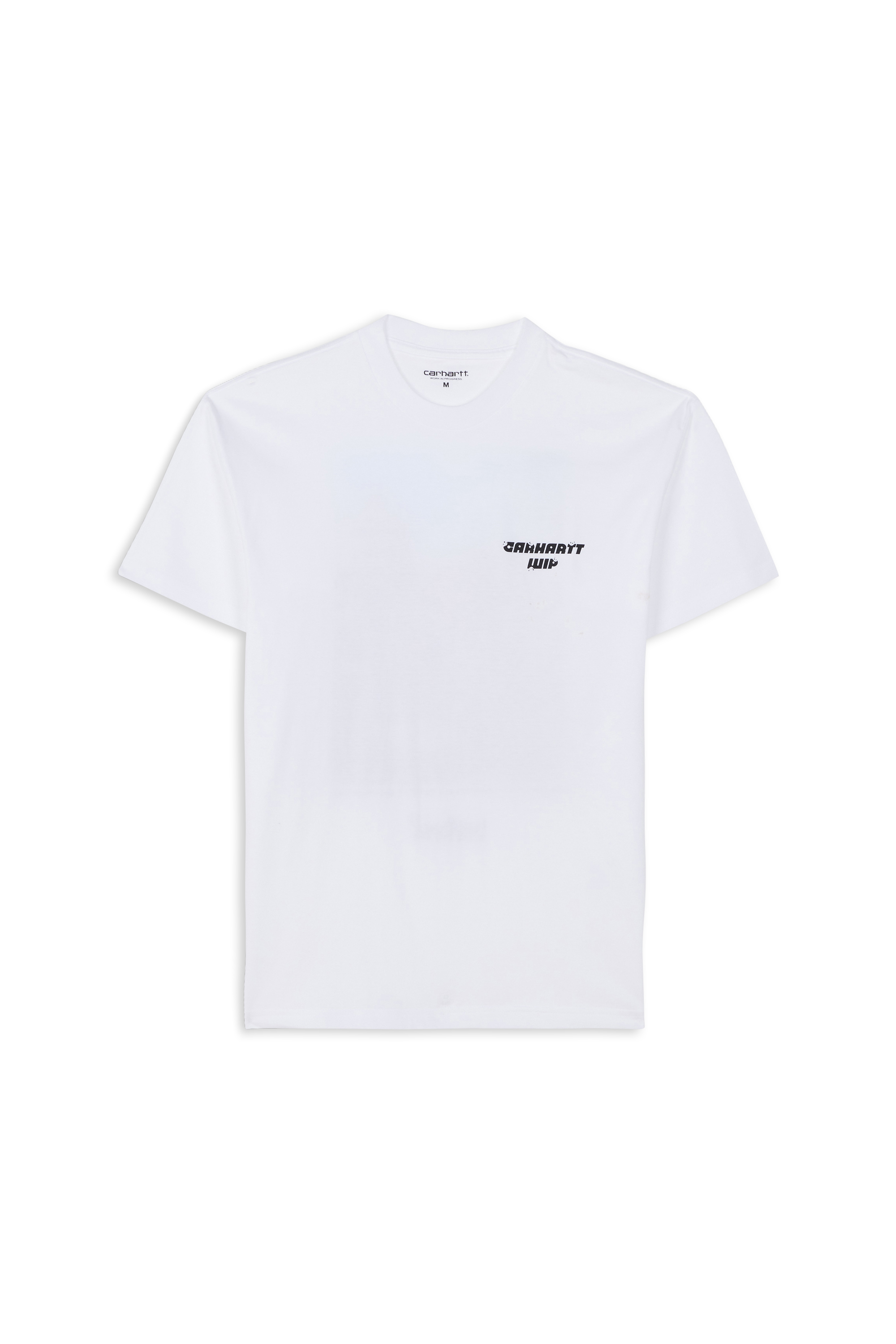 Regular-fit round-neck cotton T-shirt White