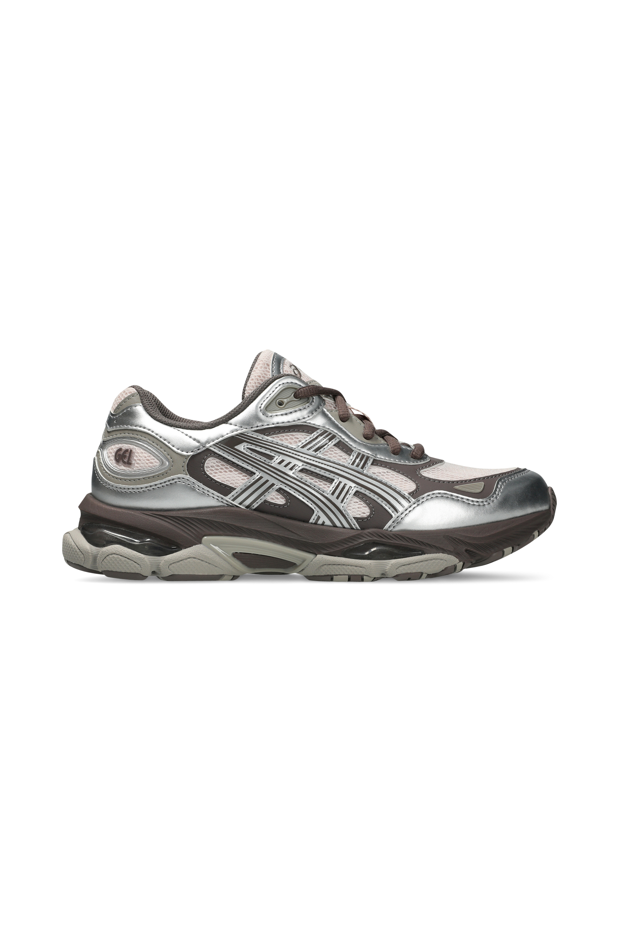 Men?s Storm 96 LO fabric and leather sneakers GEL-NYC 2.0 Pink cloud-pure silver