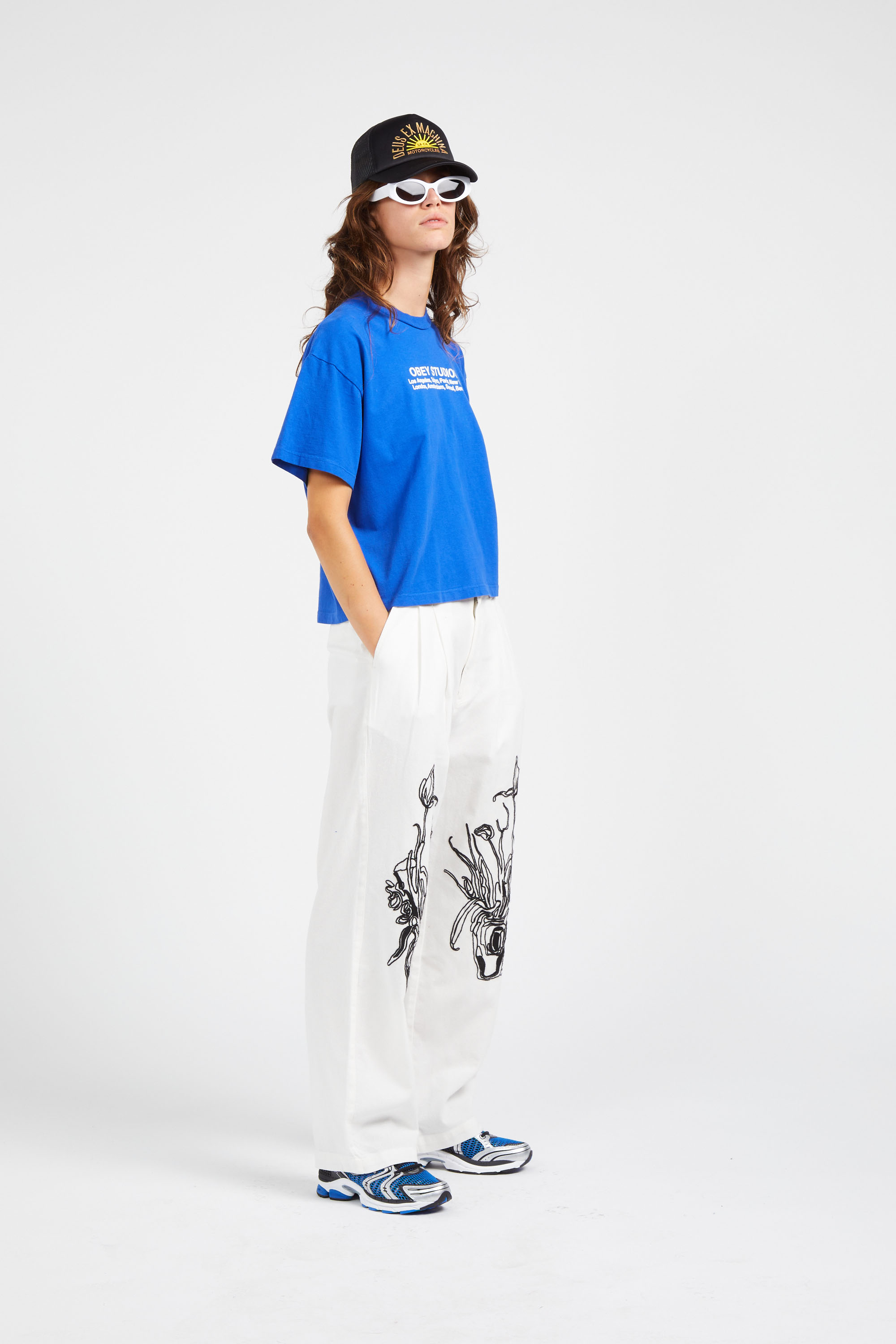 Short-sleeve T-shirt Blue