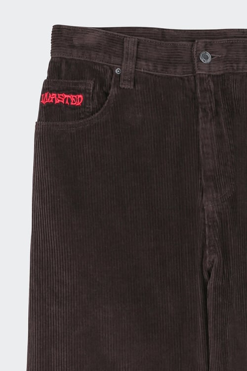 WASTED Pantalon Marron